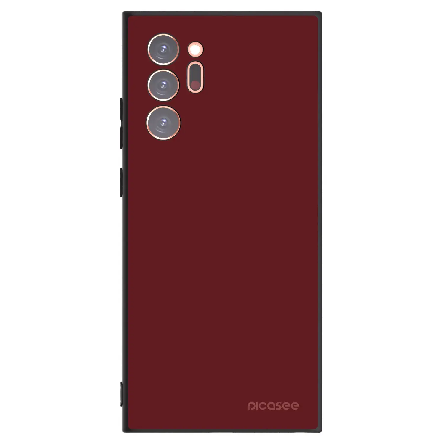 Silikonový černý obal pro Samsung Galaxy Note 20 Ultra - Red Bliss