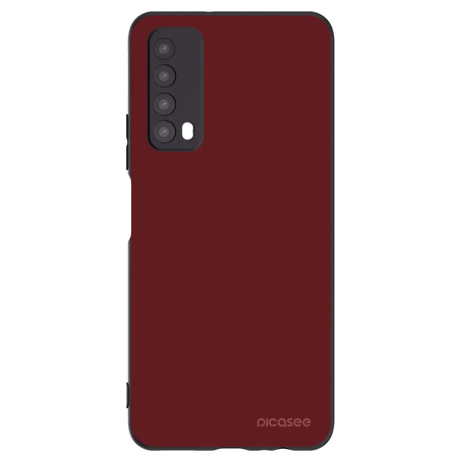 Silikonový černý obal pro Huawei P Smart 2021 - Red Bliss