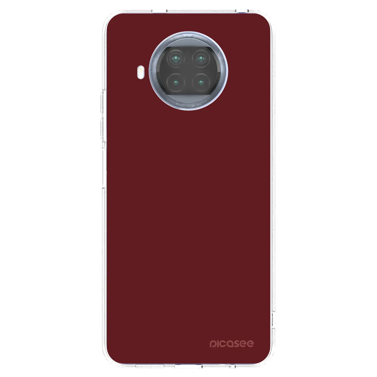 Silikonový průhledný obal pro Xiaomi Mi 10T Lite - Red Bliss