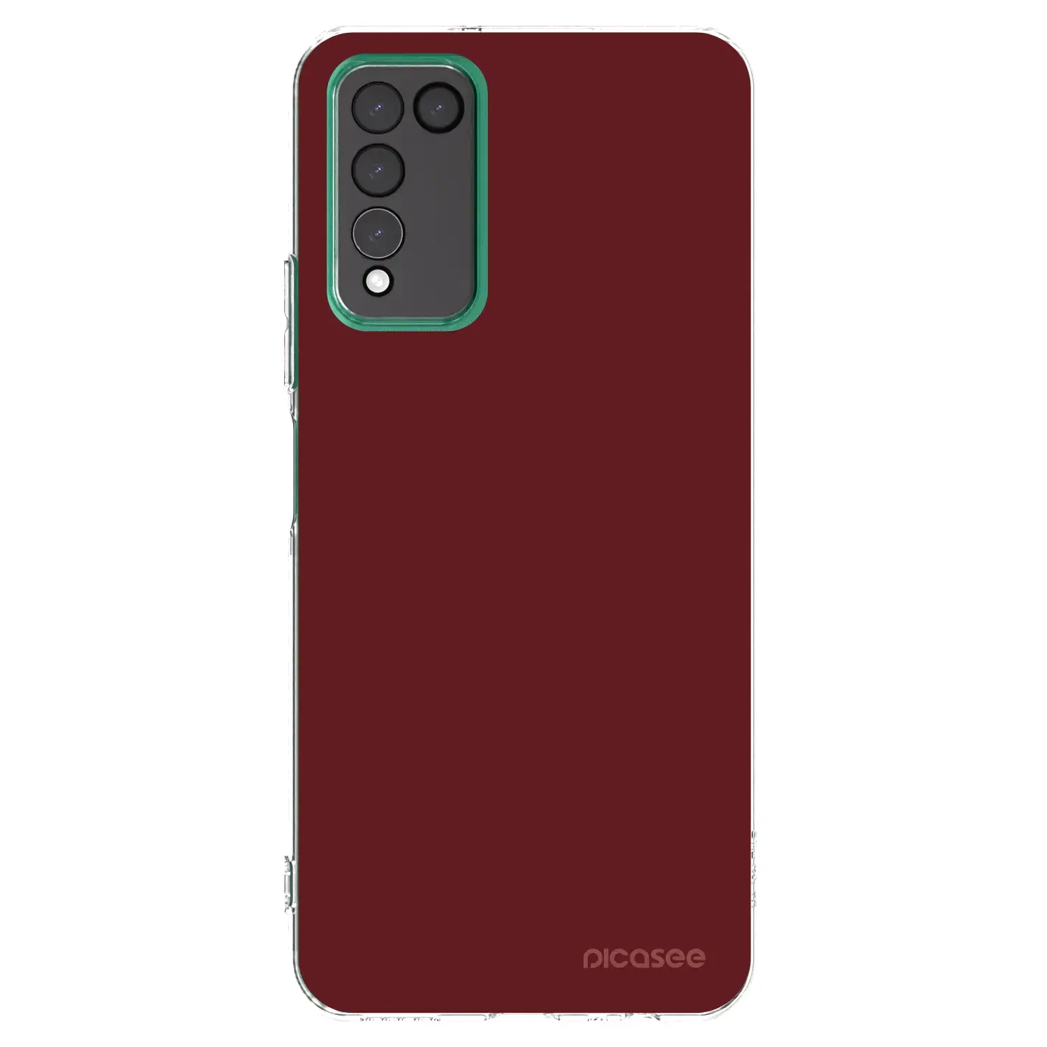 Silikonový průhledný obal pro Honor 10X Lite - Red Bliss