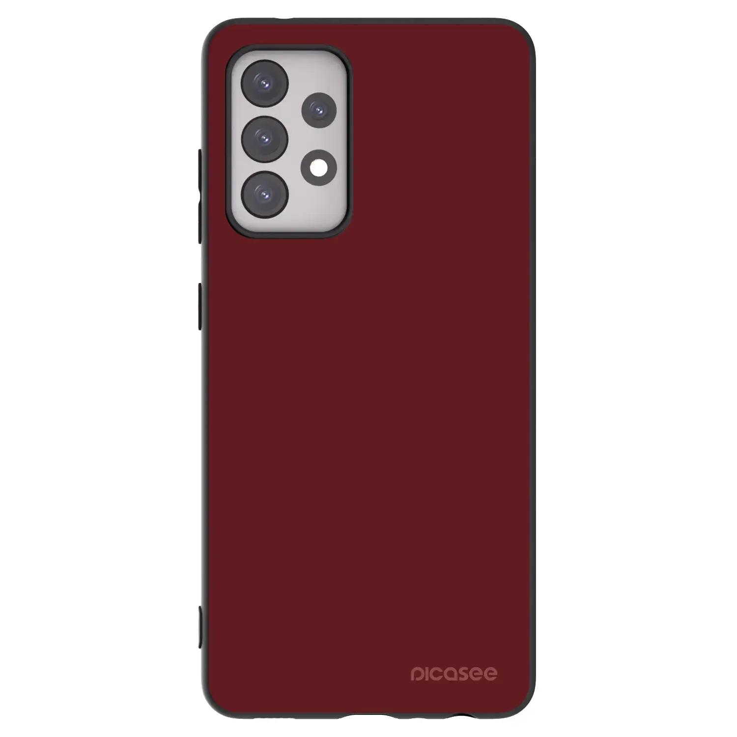 Silikonový černý obal pro Samsung Galaxy A52 5G A525F - Red Bliss