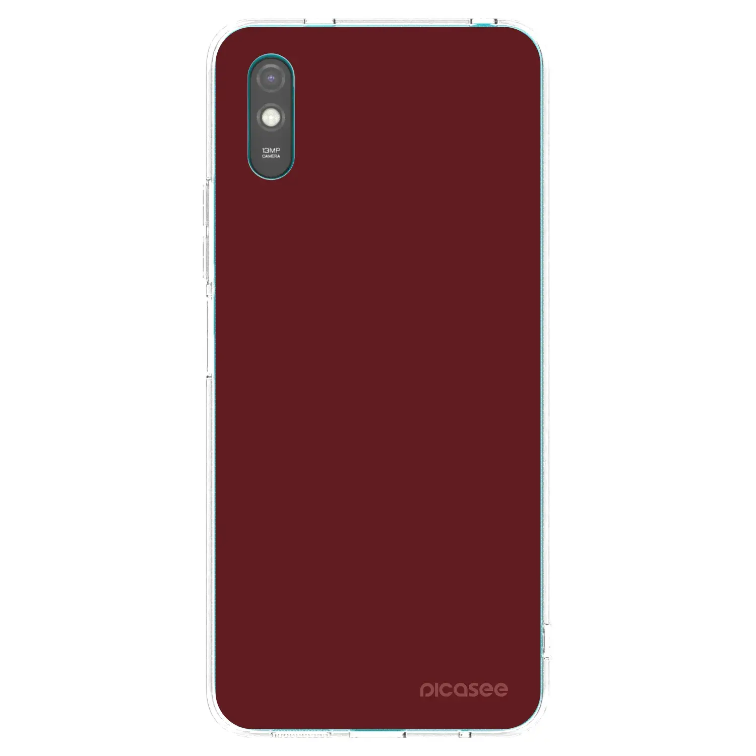 Silikonový průhledný obal pro Xiaomi Redmi 9AT - Red Bliss