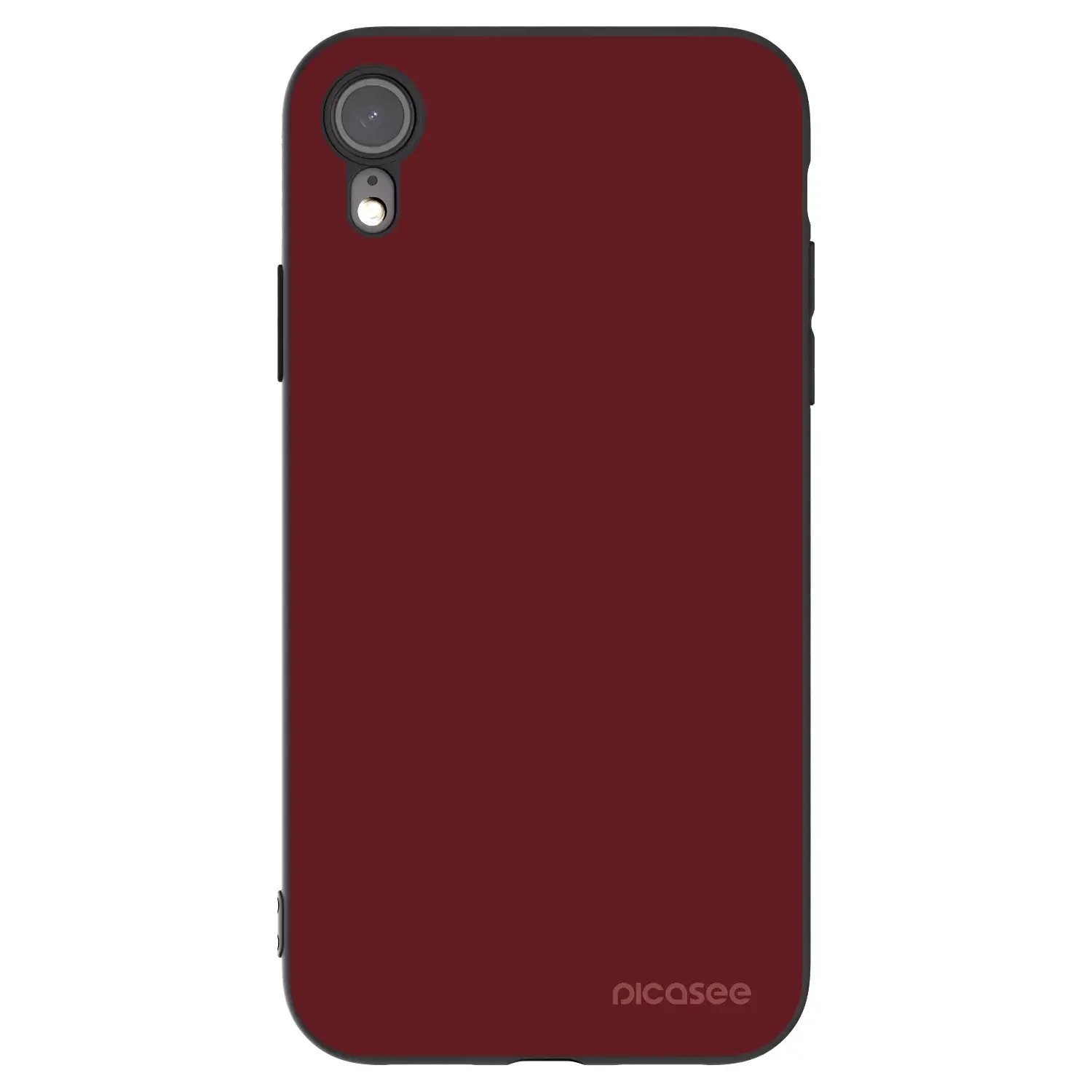 Silikonový černý obal pro Apple iPhone XR - Red Bliss