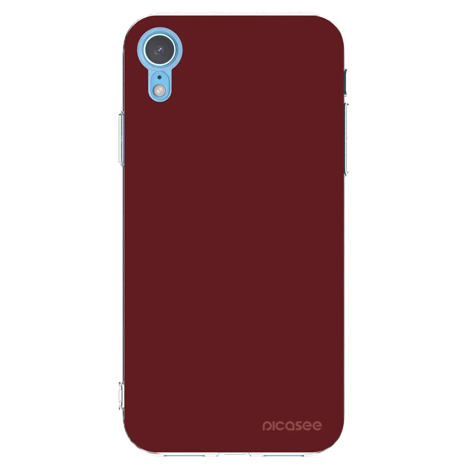 Silikonový průhledný obal pro Apple iPhone XR - Red Bliss