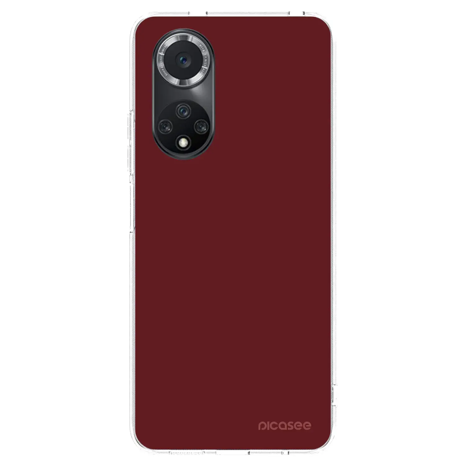 Silikonový průhledný obal pro Huawei Nova 9 SE - Red Bliss