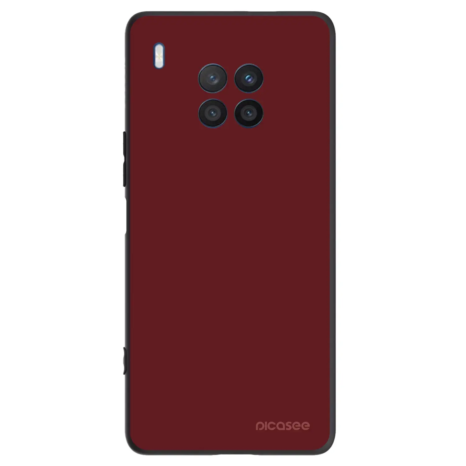 Silikonový černý obal pro Honor 50 Lite - Red Bliss