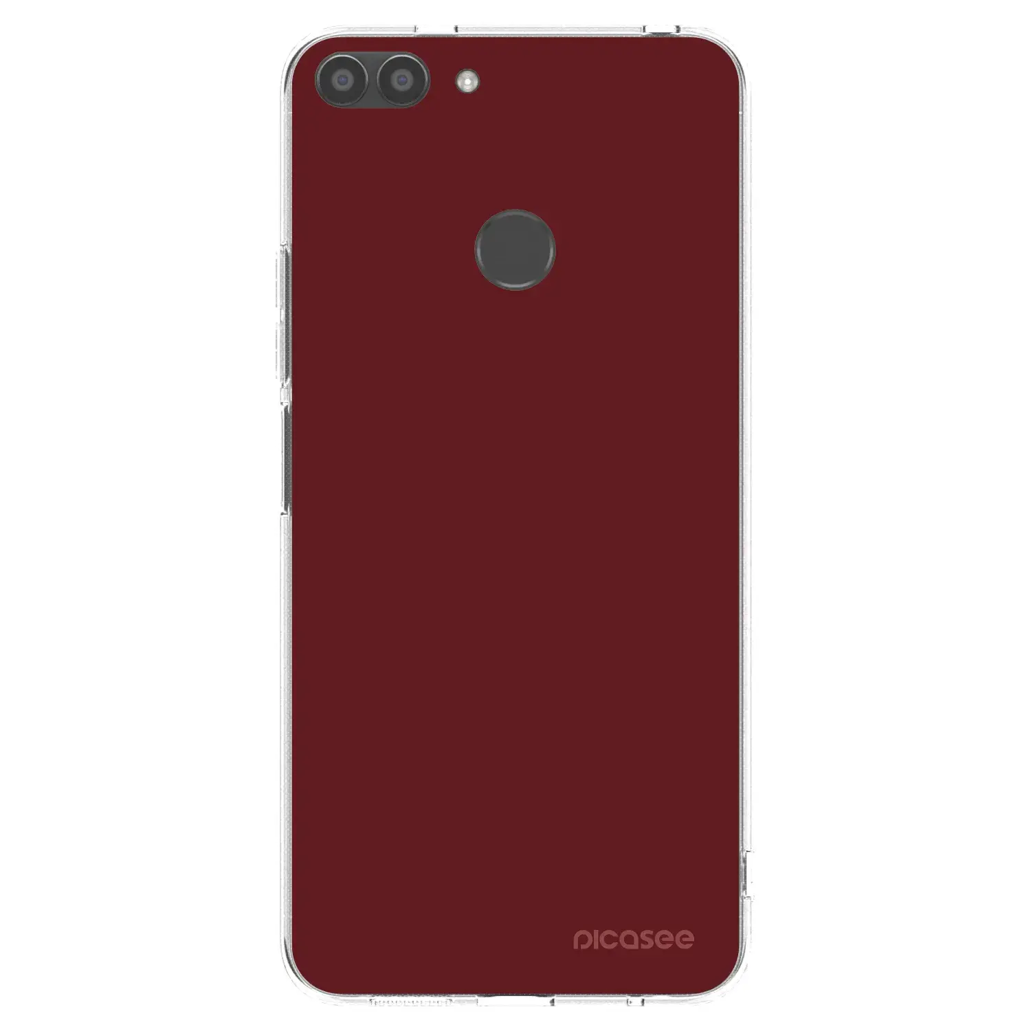 Silikonový průhledný obal pro Huawei P Smart - Red Bliss