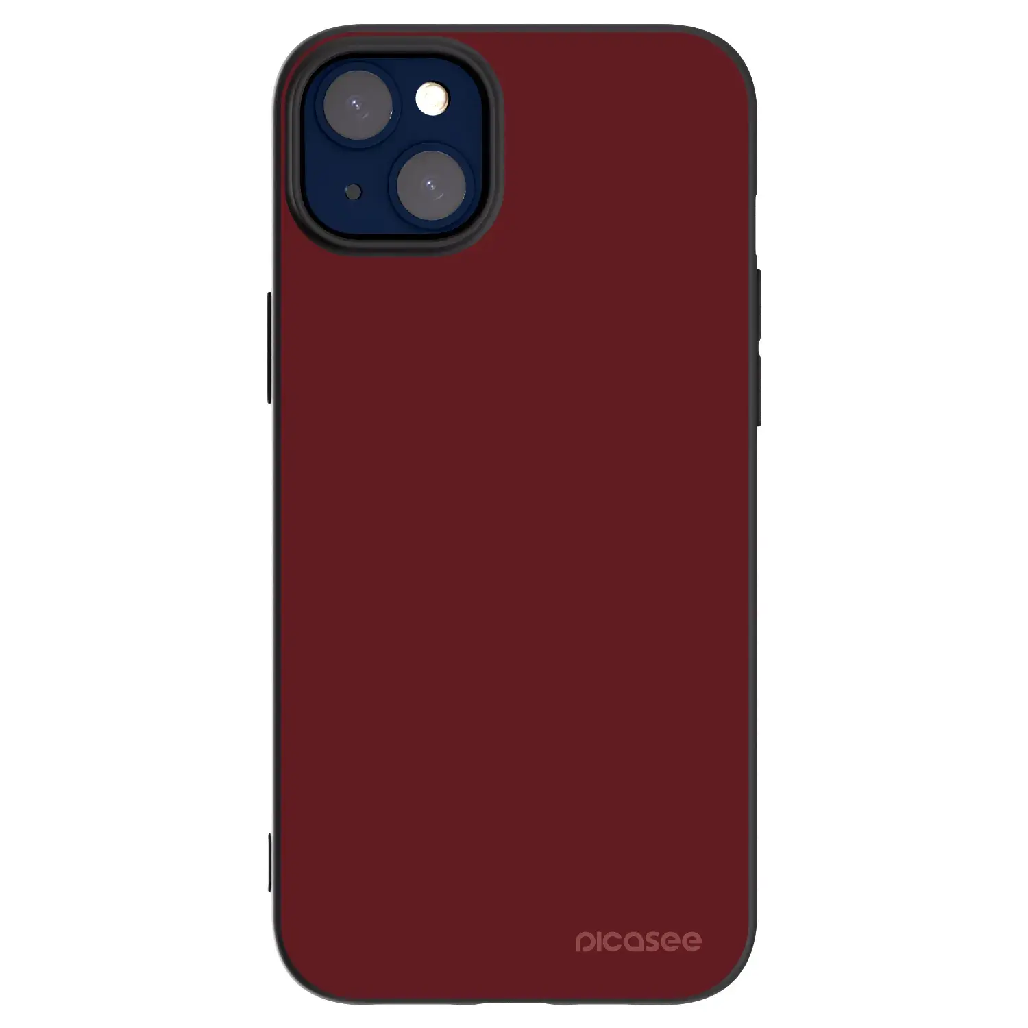 Silikonový černý obal pro Apple iPhone 14 Plus - Red Bliss