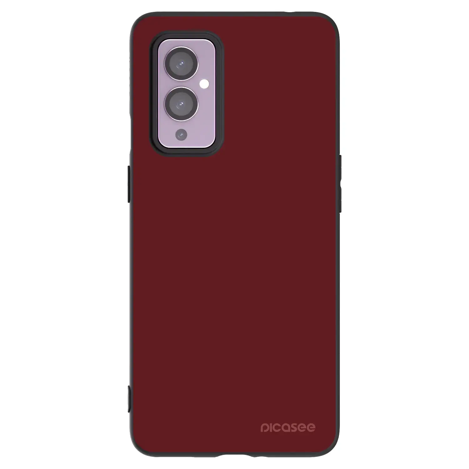 Silikonový černý obal pro OnePlus 9 - Red Bliss