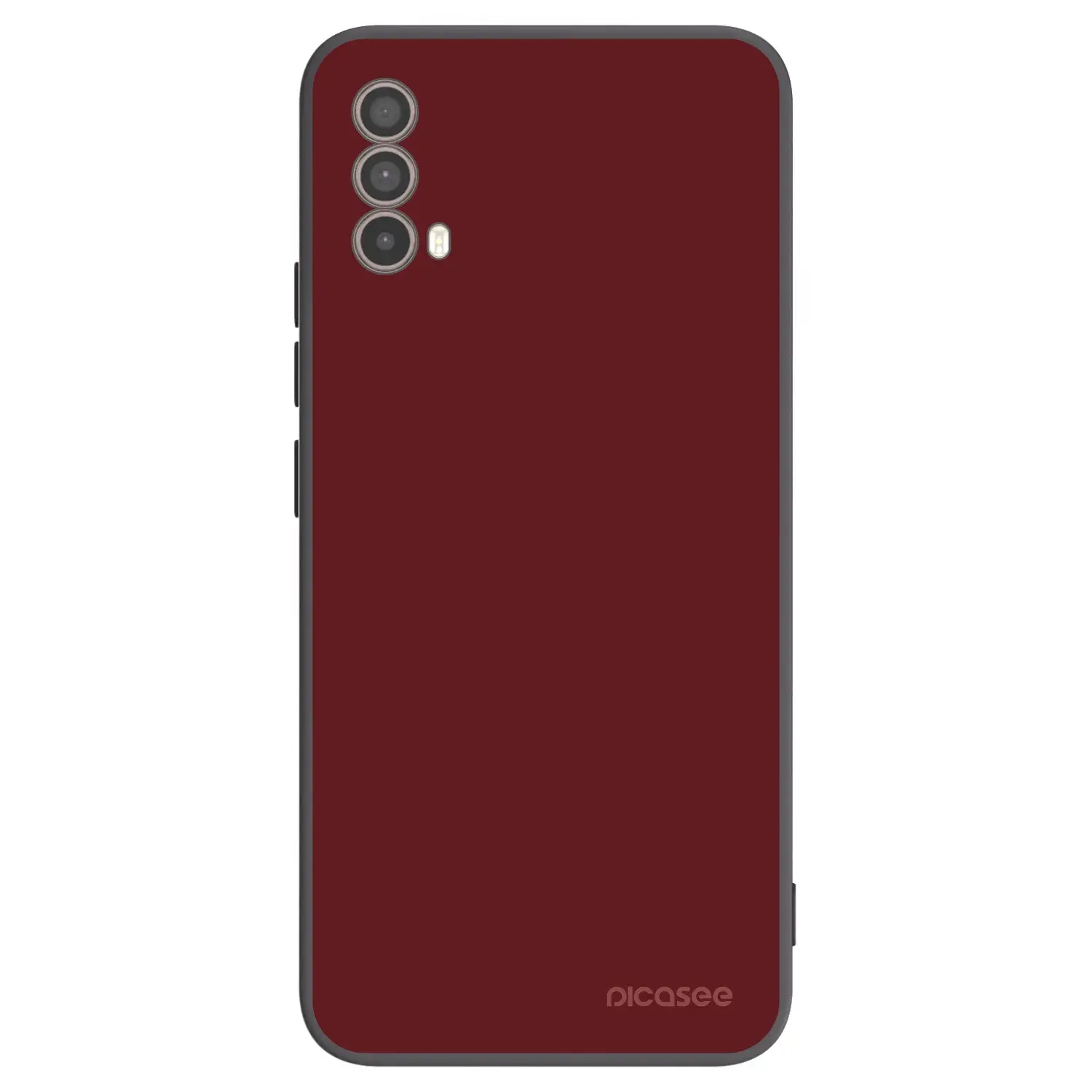 Silikonový černý obal pro Motorola Moto E40 - Red Bliss