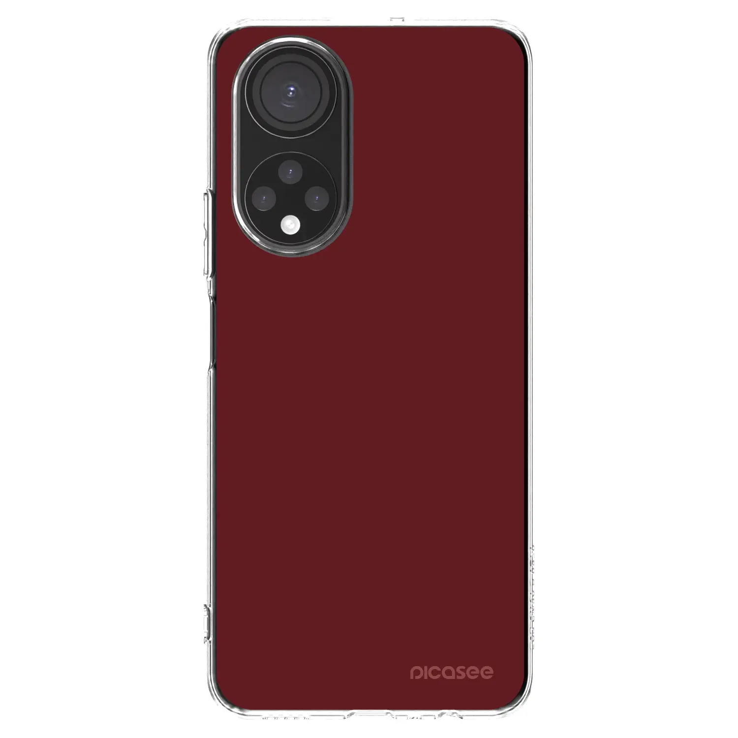 Silikonový průhledný obal pro Honor X7 - Red Bliss