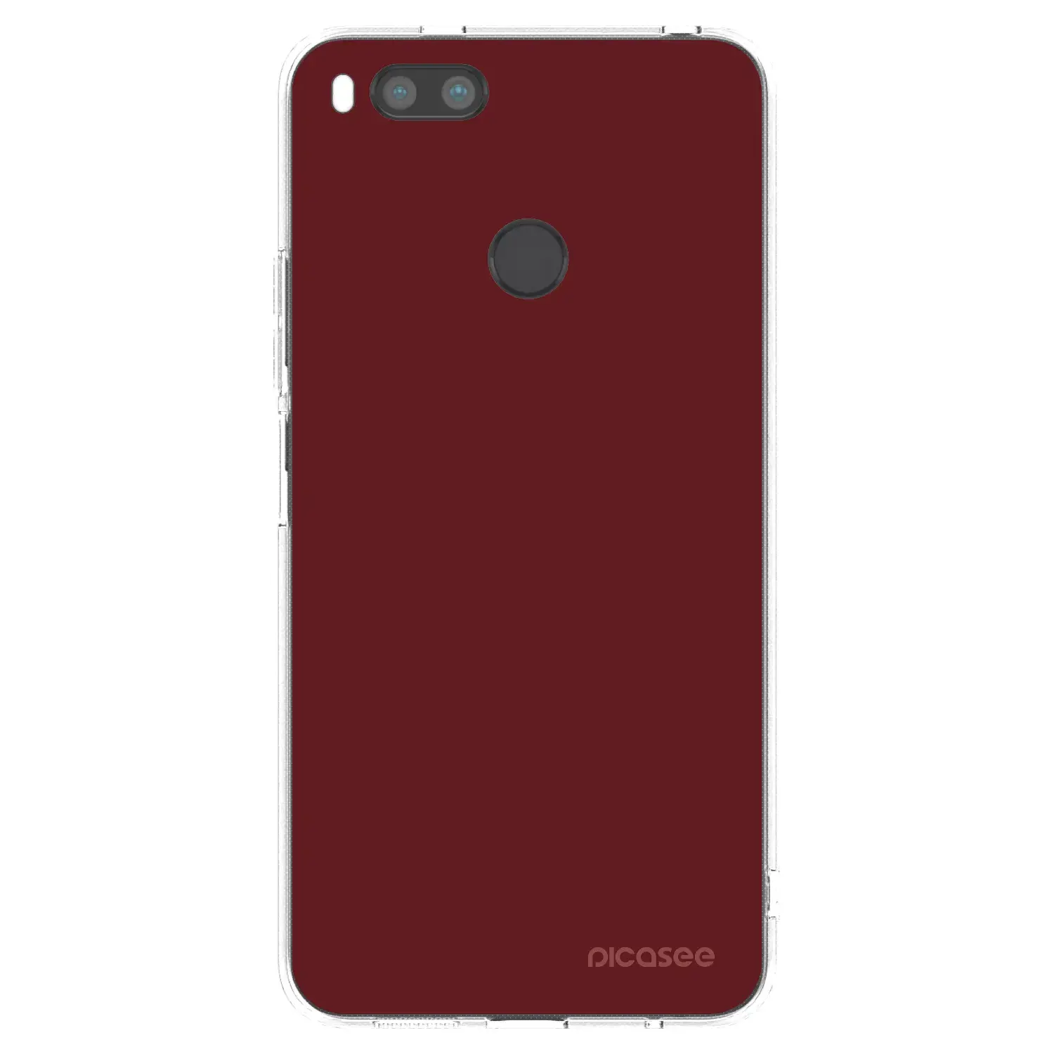 Silikonový průhledný obal pro Xiaomi Redmi A1 - Red Bliss