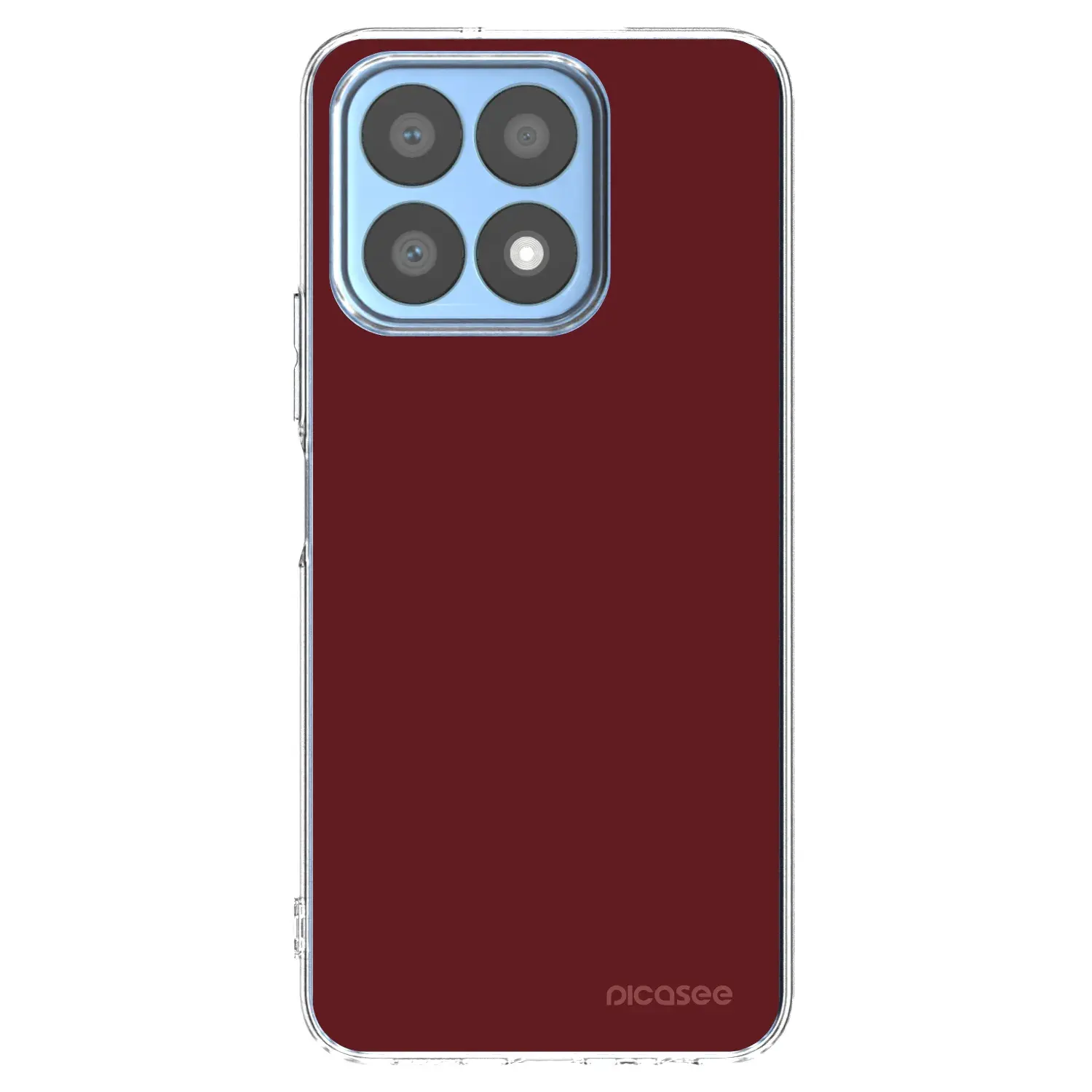 Silikonový průhledný obal pro Honor X8a - Red Bliss