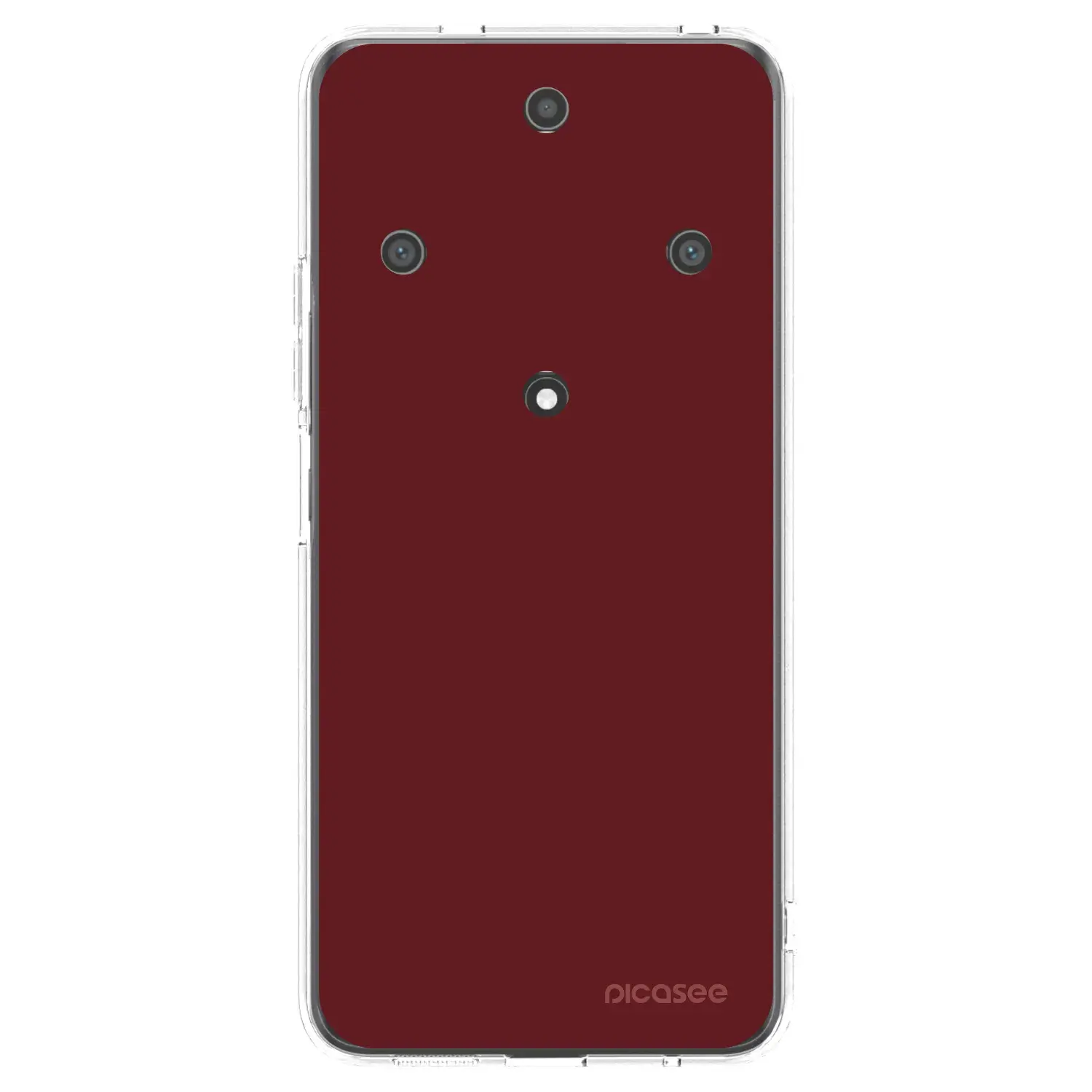 Silikonový průhledný obal pro Honor Magic5 Lite 5G - Red Bliss