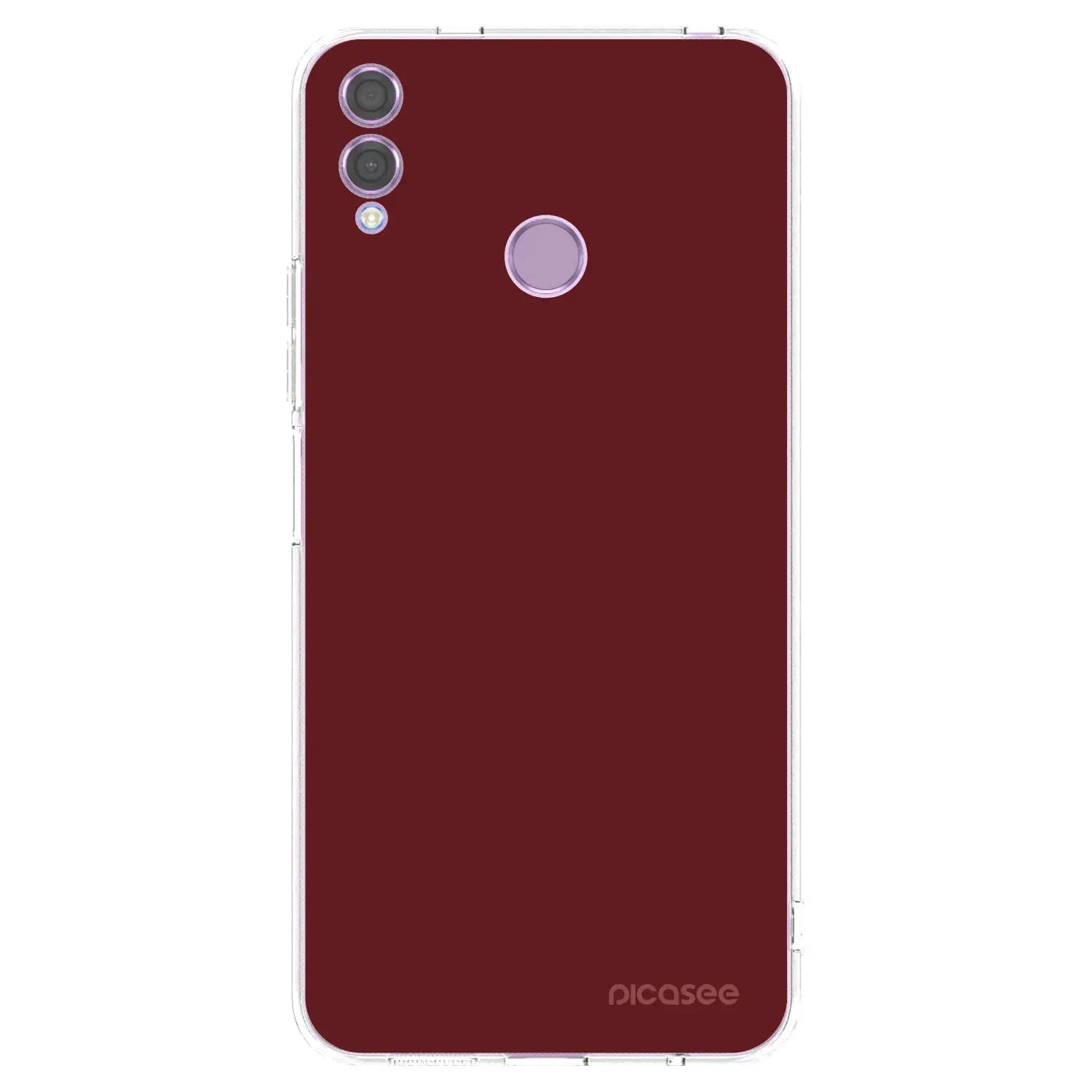 Silikonový průhledný obal pro Honor 8X - Red Bliss