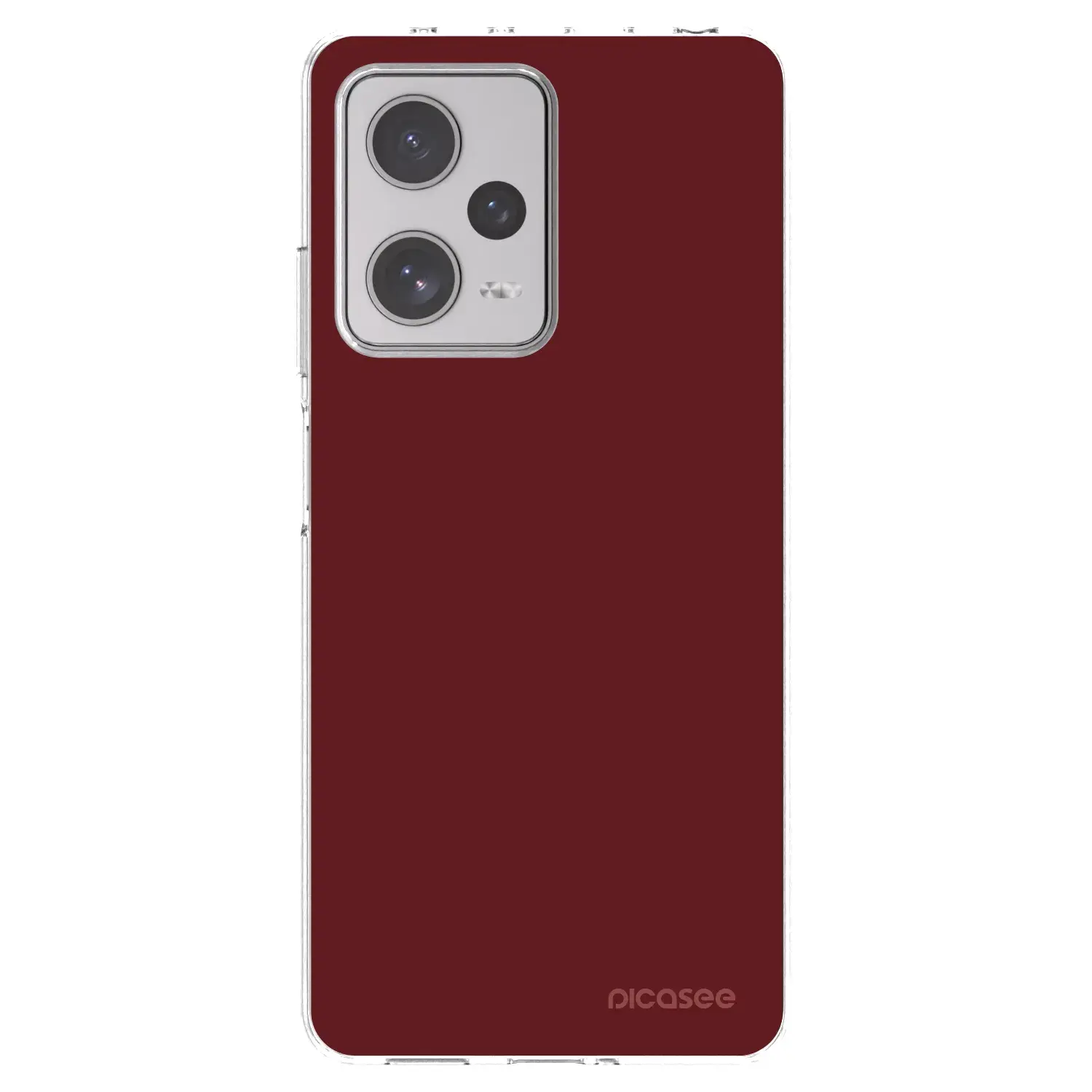 Silikonový průhledný obal pro Xiaomi Redmi Note 12 Pro+ 5G - Red Bliss
