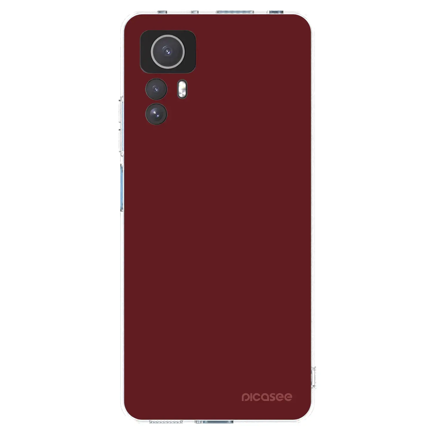 Silikonový průhledný obal pro Xiaomi Redmi Note 12S - Red Bliss