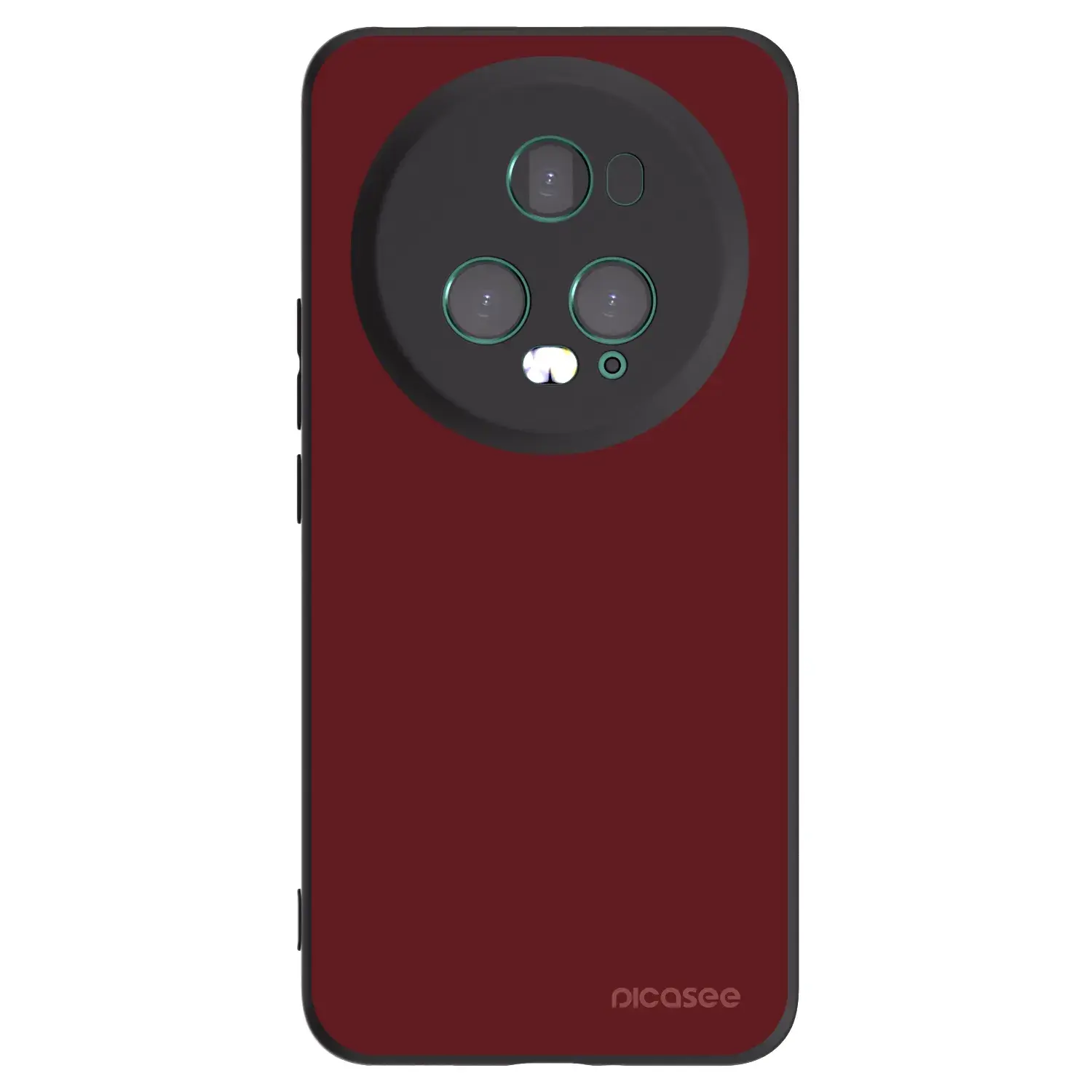 Silikonový černý obal pro Honor Magic5 Pro - Red Bliss