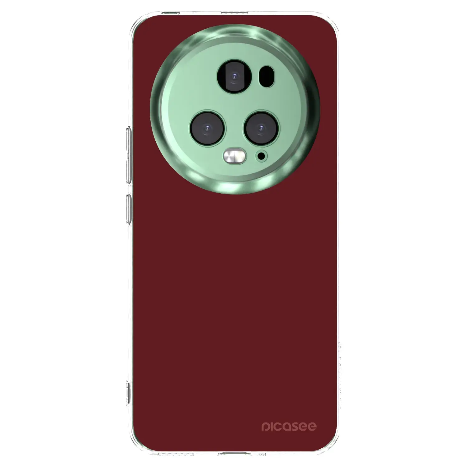Silikonový průhledný obal pro Honor Magic5 Pro - Red Bliss