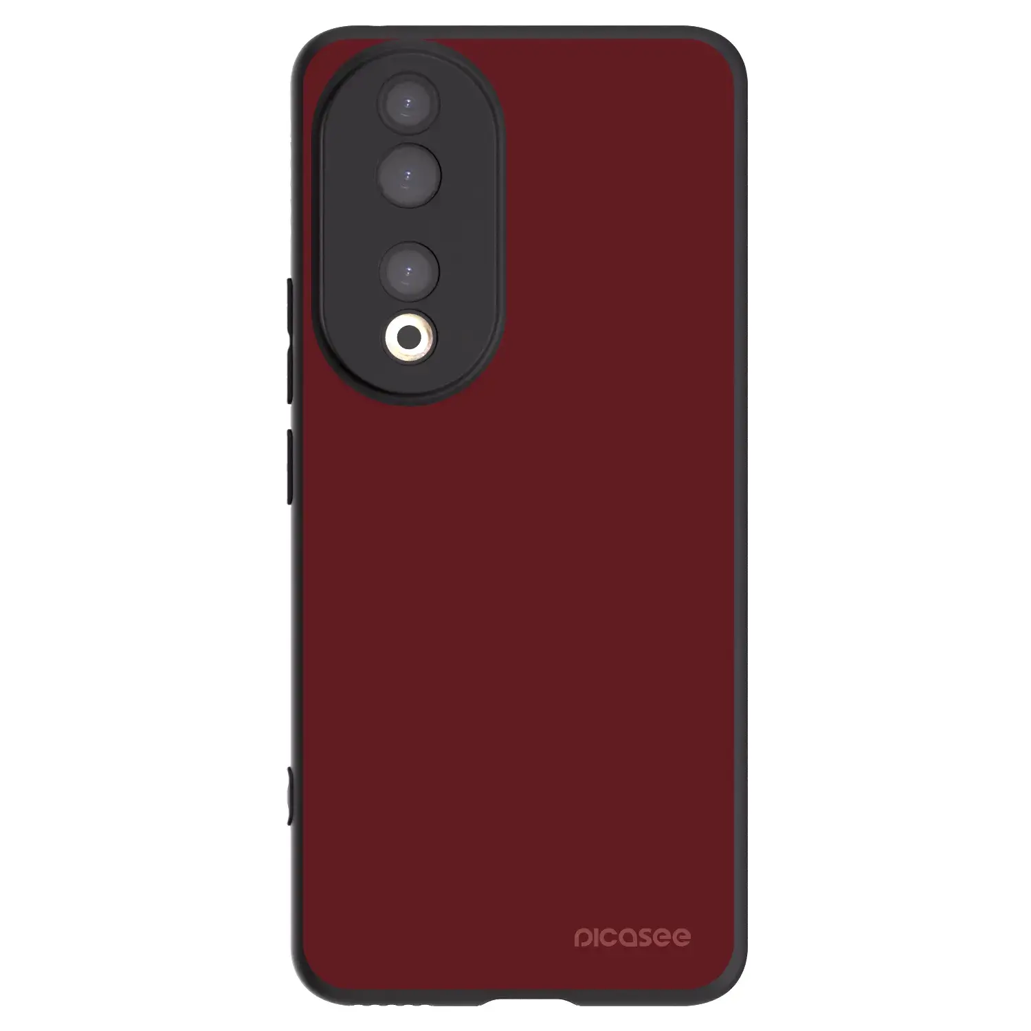 Silikonový černý obal pro Honor 90 5G - Red Bliss