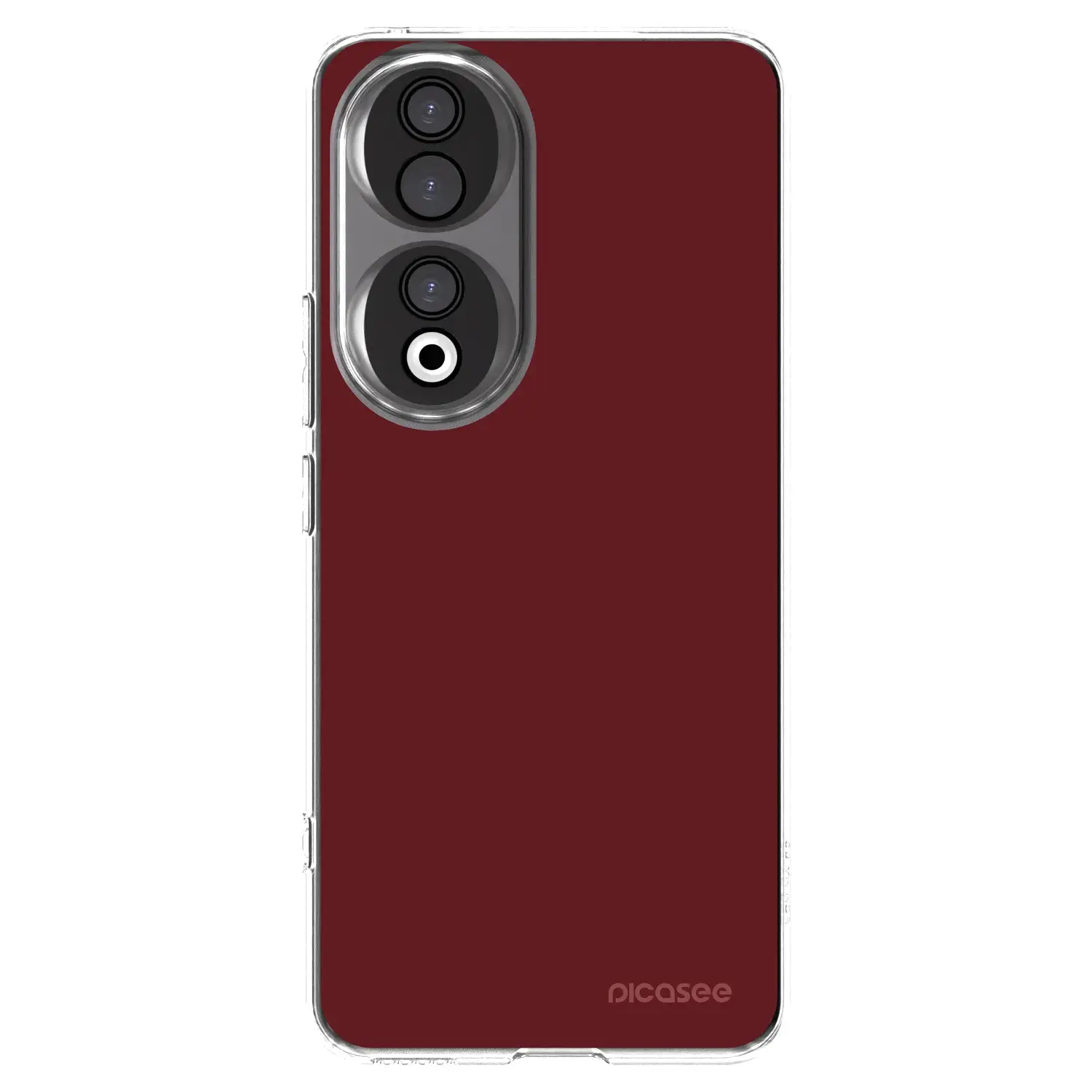 Silikonový průhledný obal pro Honor 90 5G - Red Bliss