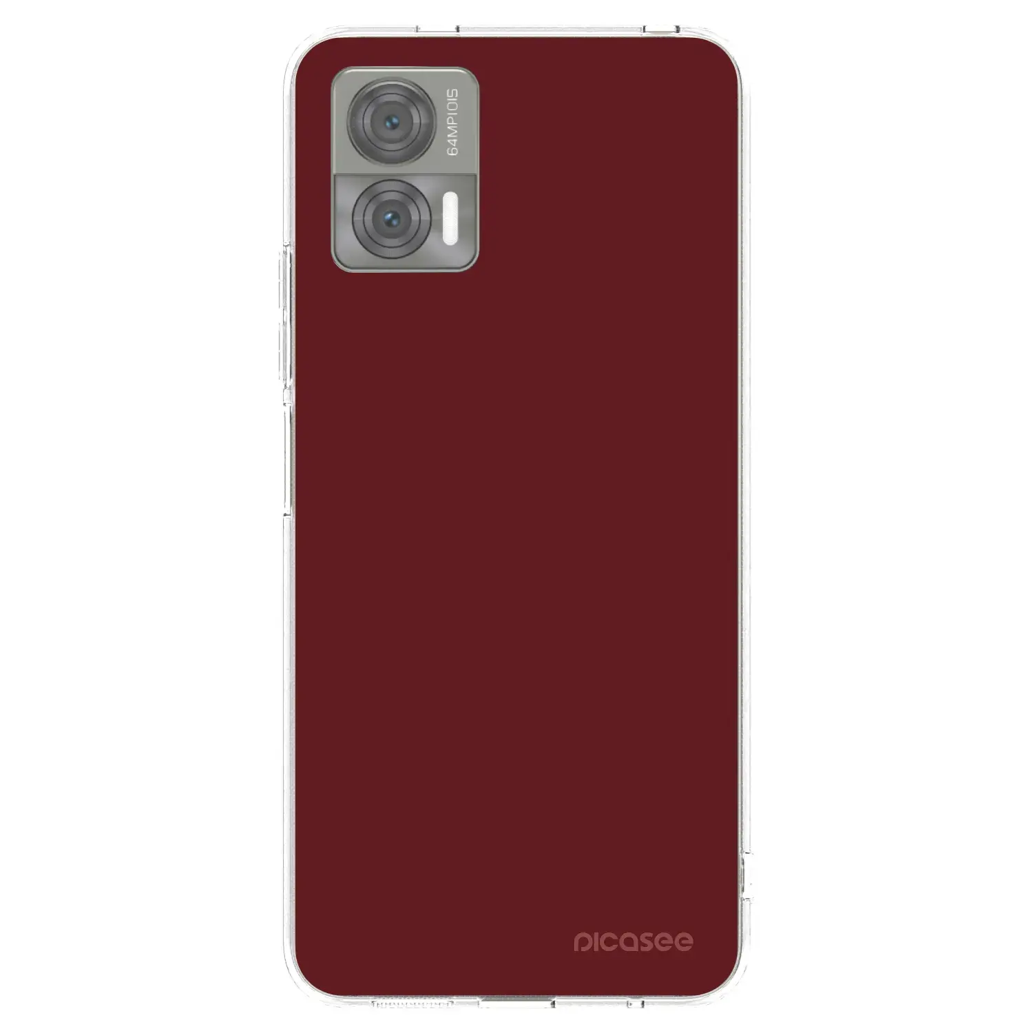 Silikonový průhledný obal pro Motorola Edge 30 Neo - Red Bliss