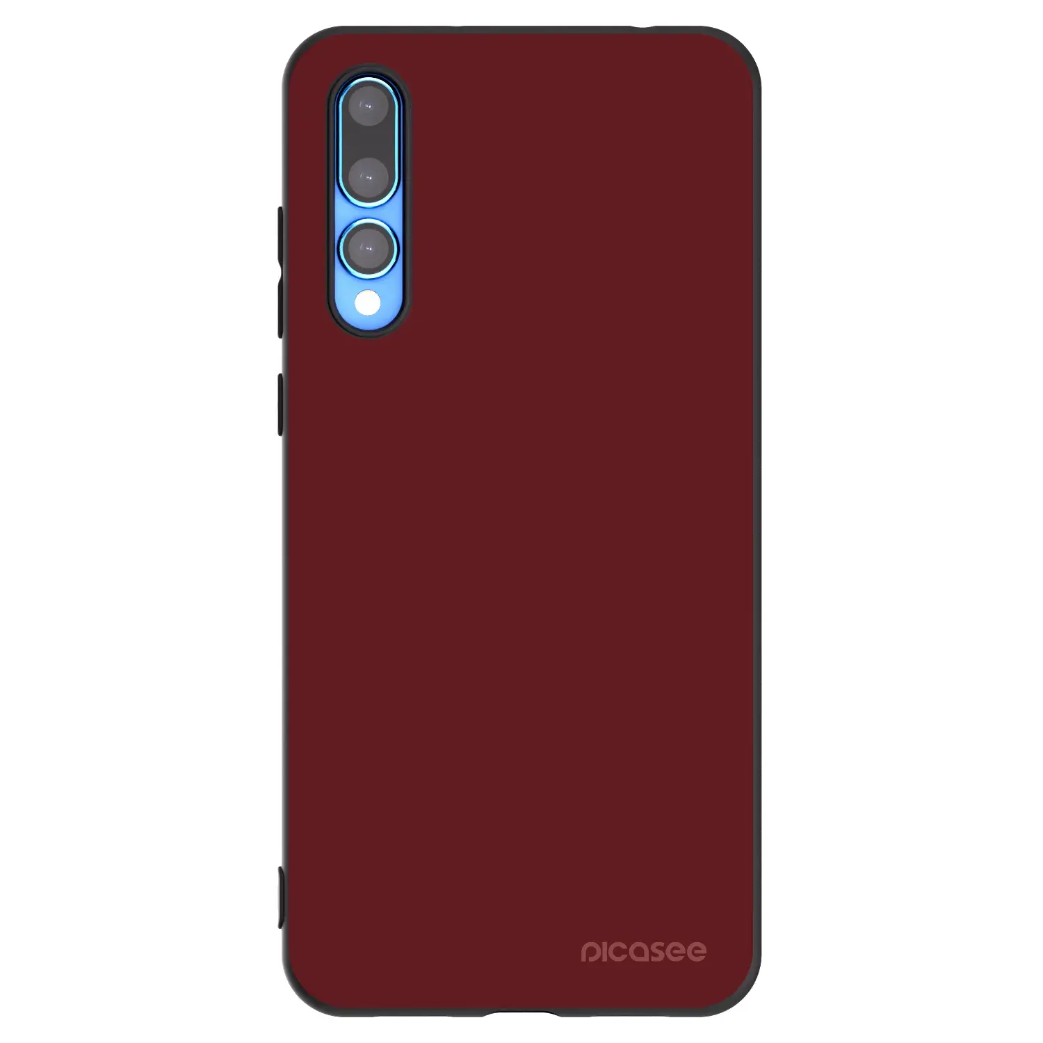 Silikonový černý obal pro Huawei P20 Pro - Red Bliss