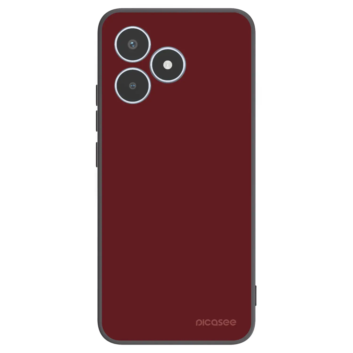 Silikonový černý obal pro Realme C53 - Red Bliss