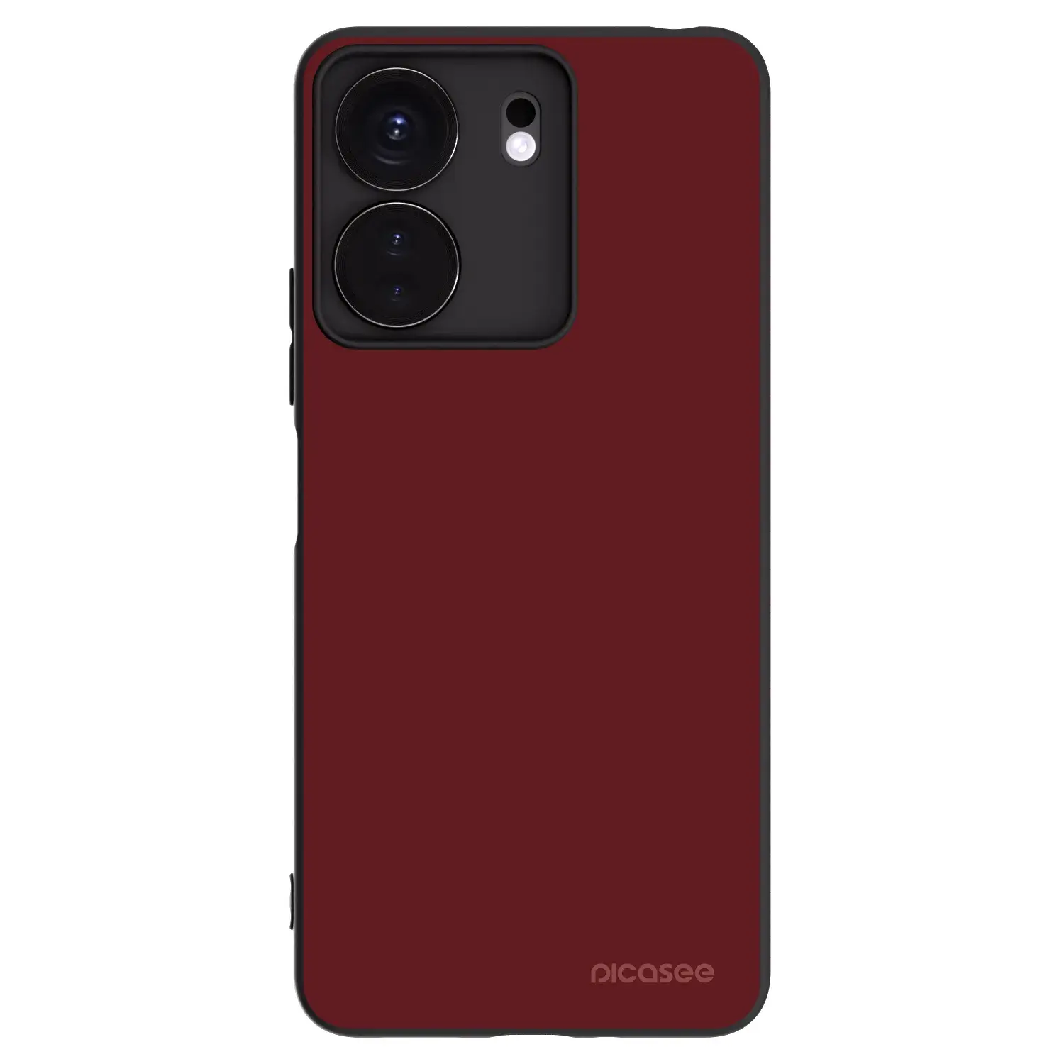 Silikonový černý obal pro Xiaomi Redmi 13C 4G - Red Bliss