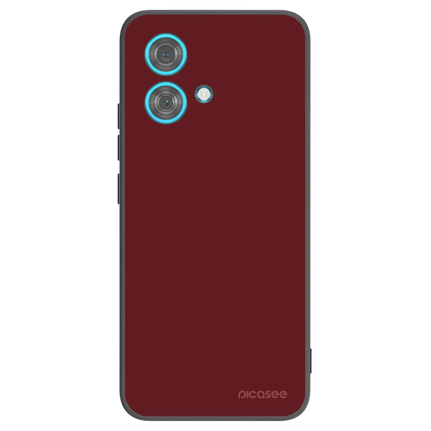 Silikonový černý obal pro Motorola Edge 40 Neo - Red Bliss