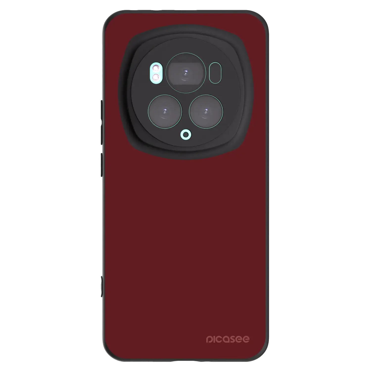 Silikonový černý obal pro Honor Magic6 Pro - Red Bliss