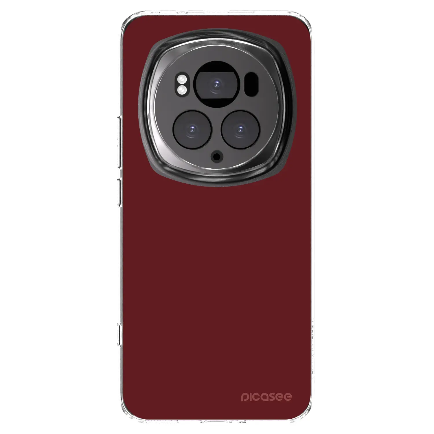 Silikonový průhledný obal pro Honor Magic6 Pro - Red Bliss