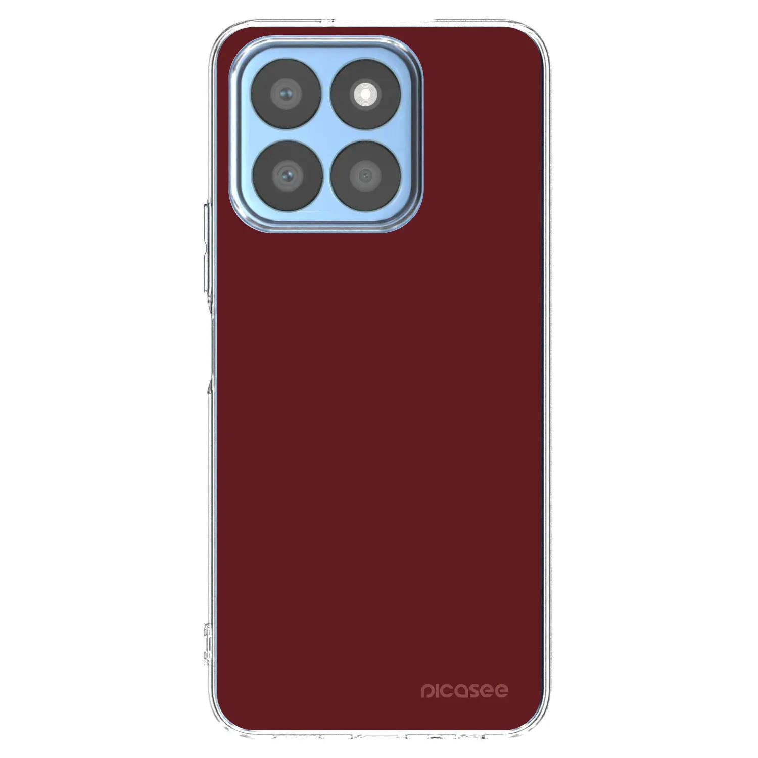 Silikonový průhledný obal pro Honor X8b - Red Bliss