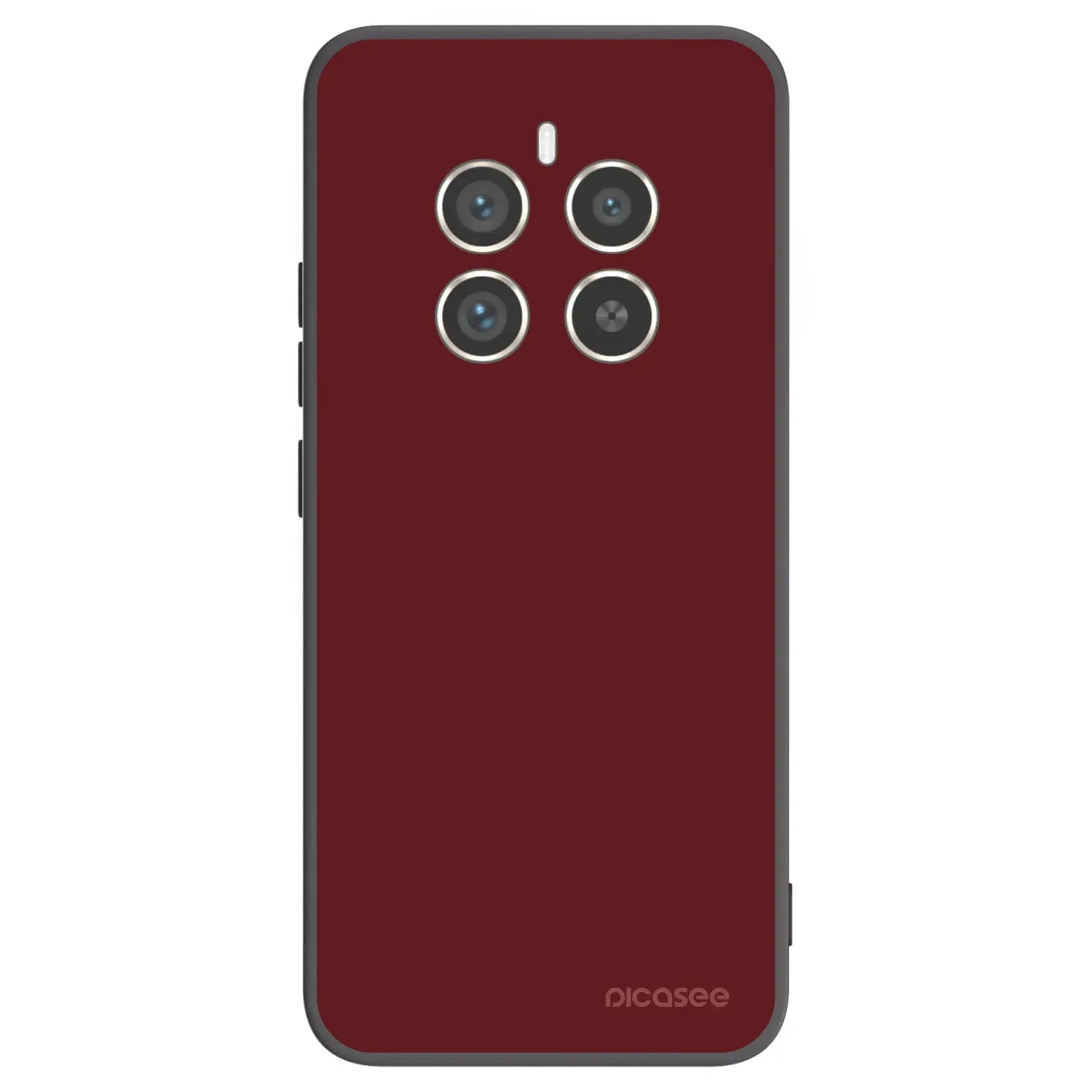 Silikonový černý obal pro Realme 12 Pro 5G - Red Bliss