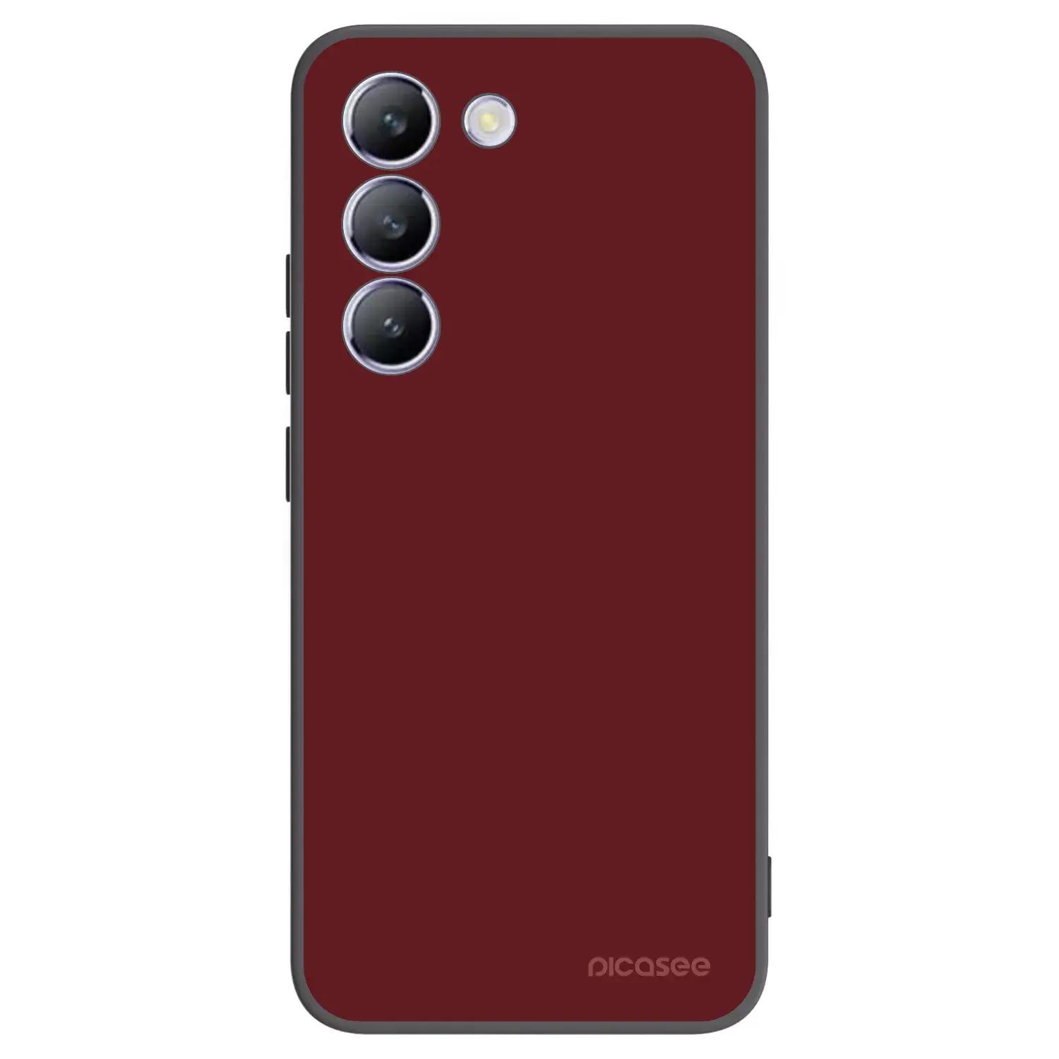 Silikonový černý obal pro Vivo V40 SE 5G - Red Bliss