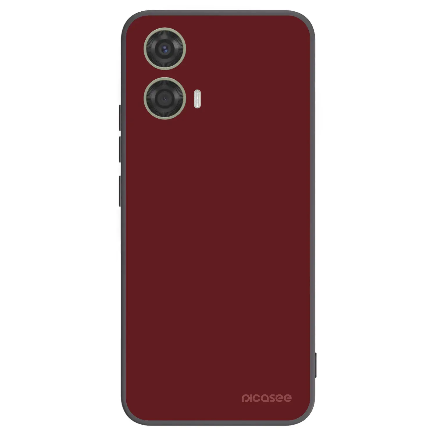 Silikonový černý obal pro Motorola Moto G24 - Red Bliss