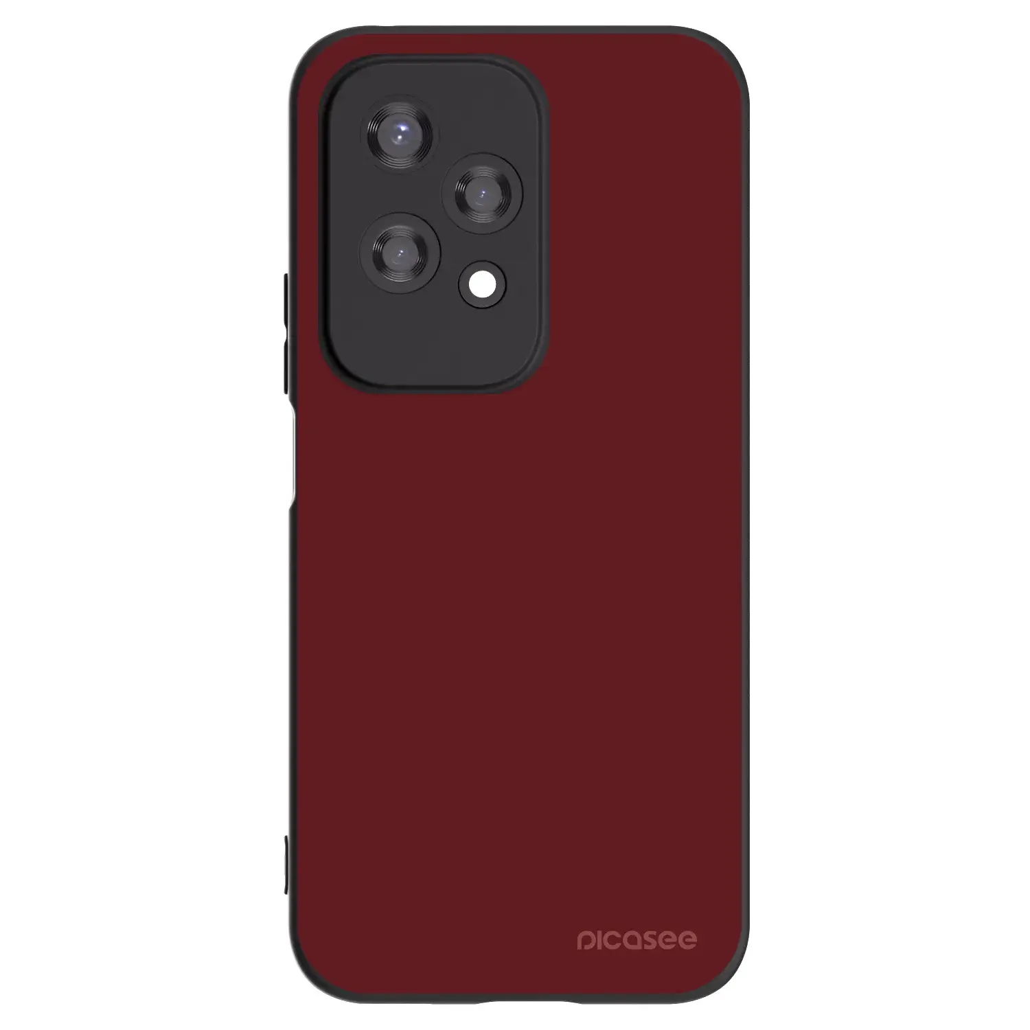 Silikonový černý obal pro Honor 200 Lite - Red Bliss