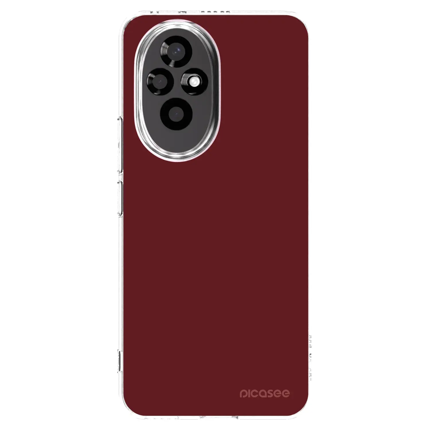 Silikonový průhledný obal pro Honor 200 5G - Red Bliss