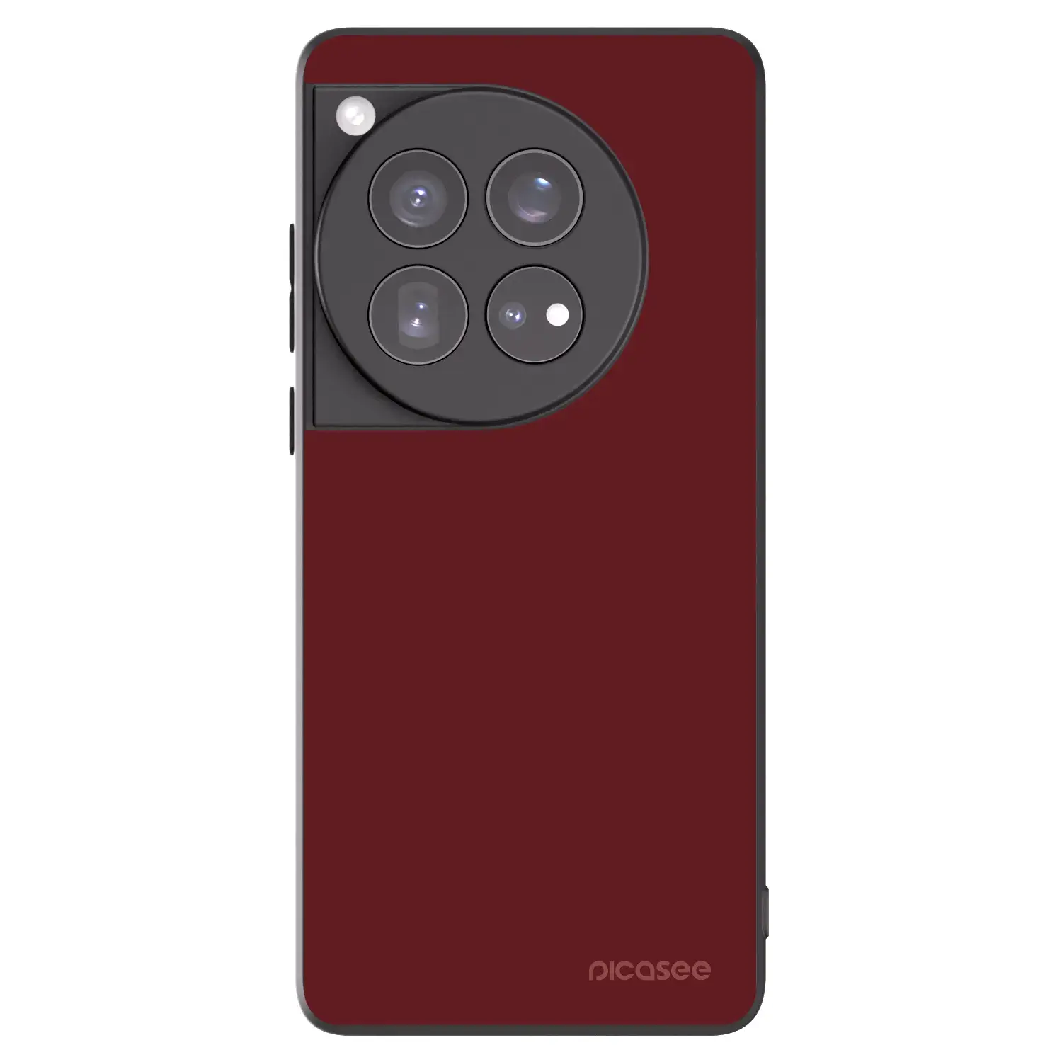 Silikonový černý obal pro OnePlus 12 5G - Red Bliss