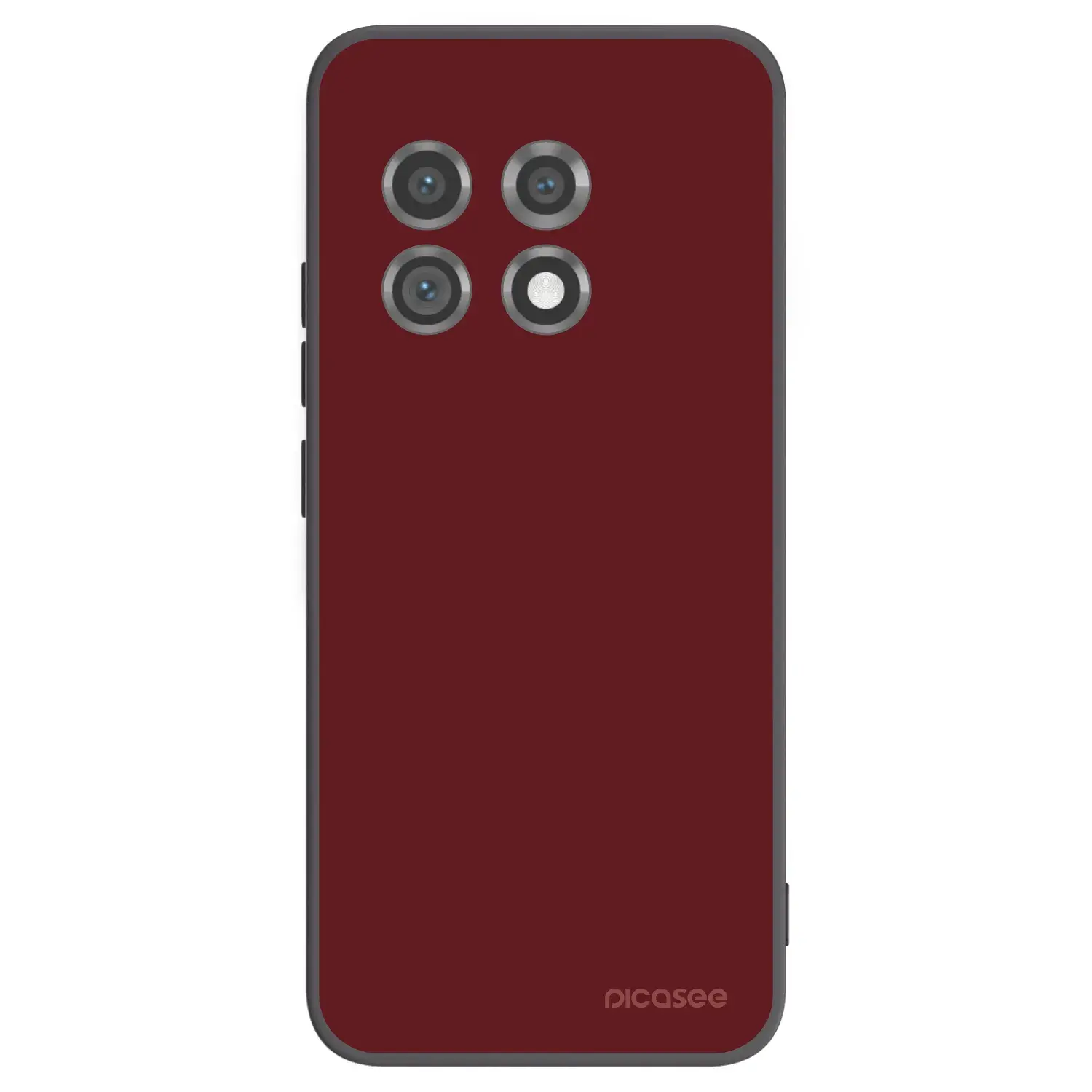 Silikonový černý obal pro OnePlus 11 5G - Red Bliss
