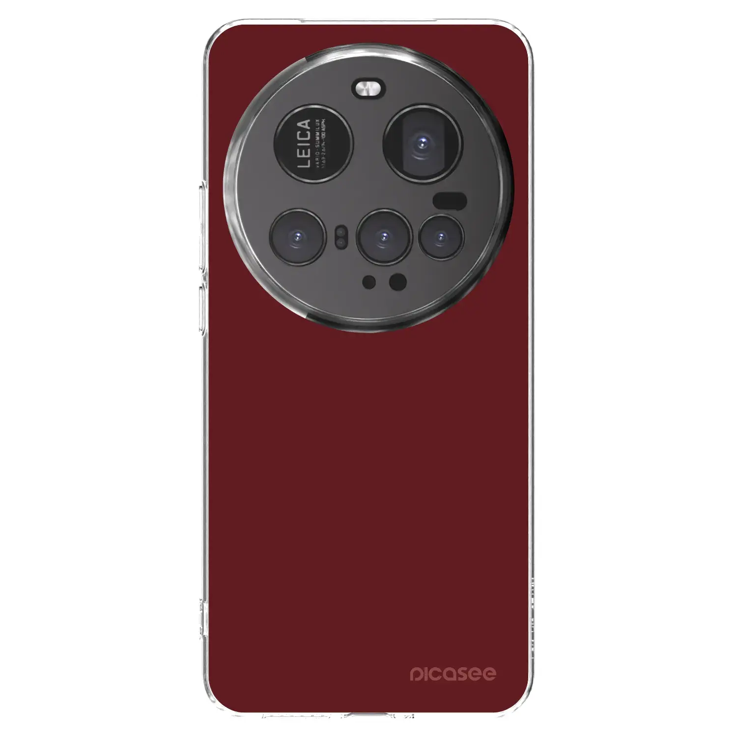 Silikonový průhledný obal pro Xiaomi 15 Ultra - Red Bliss