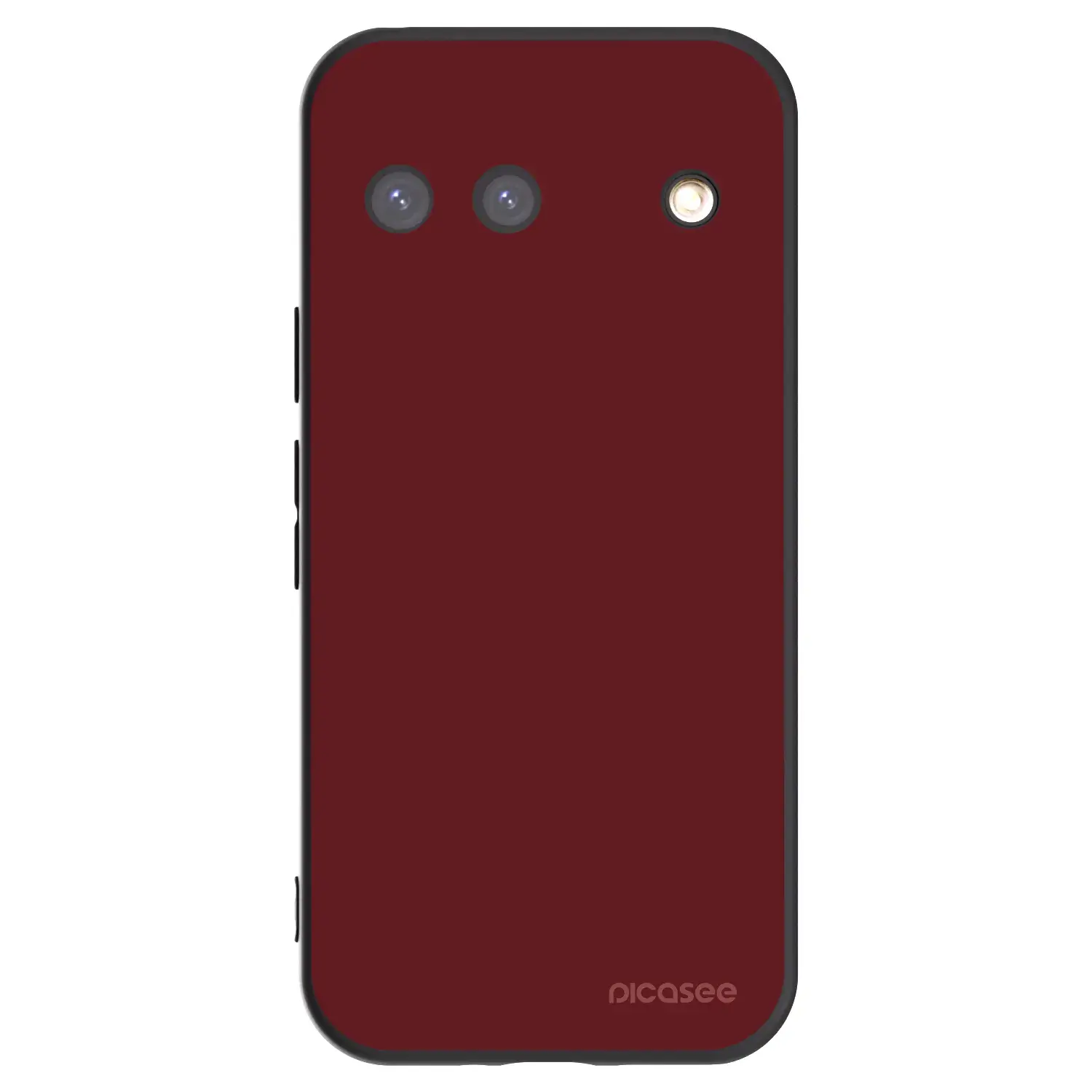 Silikonový černý obal pro Google Pixel 9 - Red Bliss