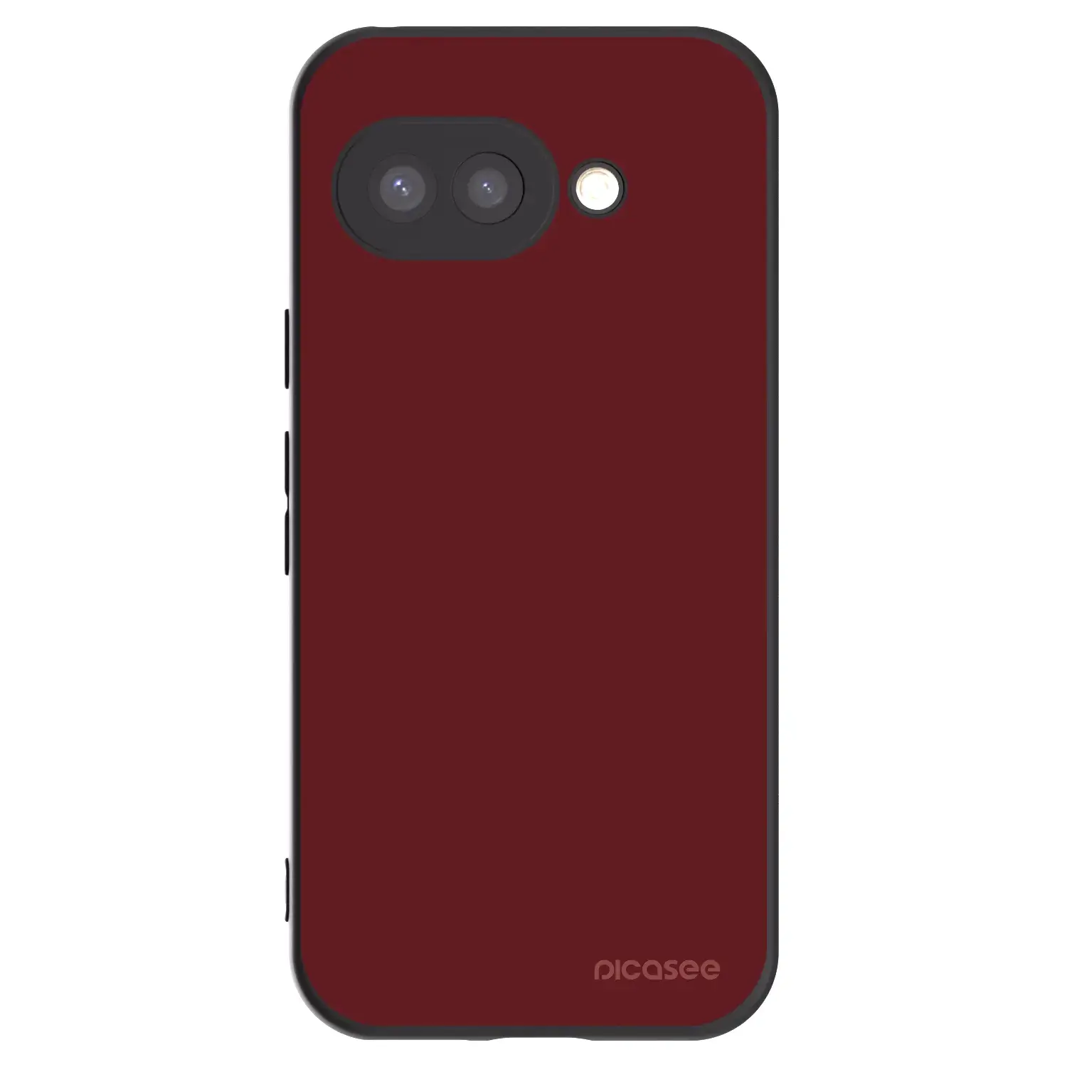 Silikonový černý obal pro Google Pixel 9a - Red Bliss