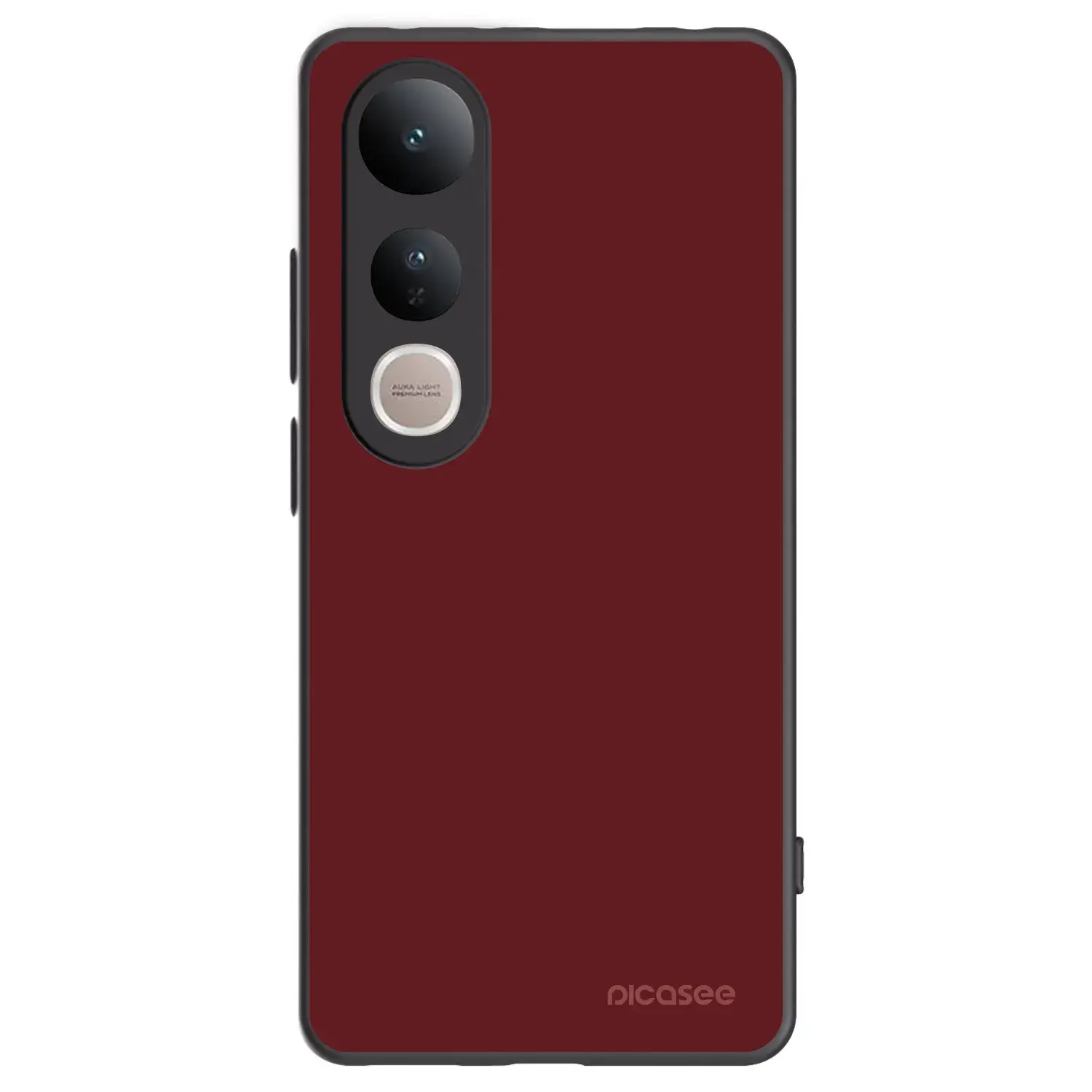 Silikonový černý obal pro Vivo V50 Lite 5G - Red Bliss