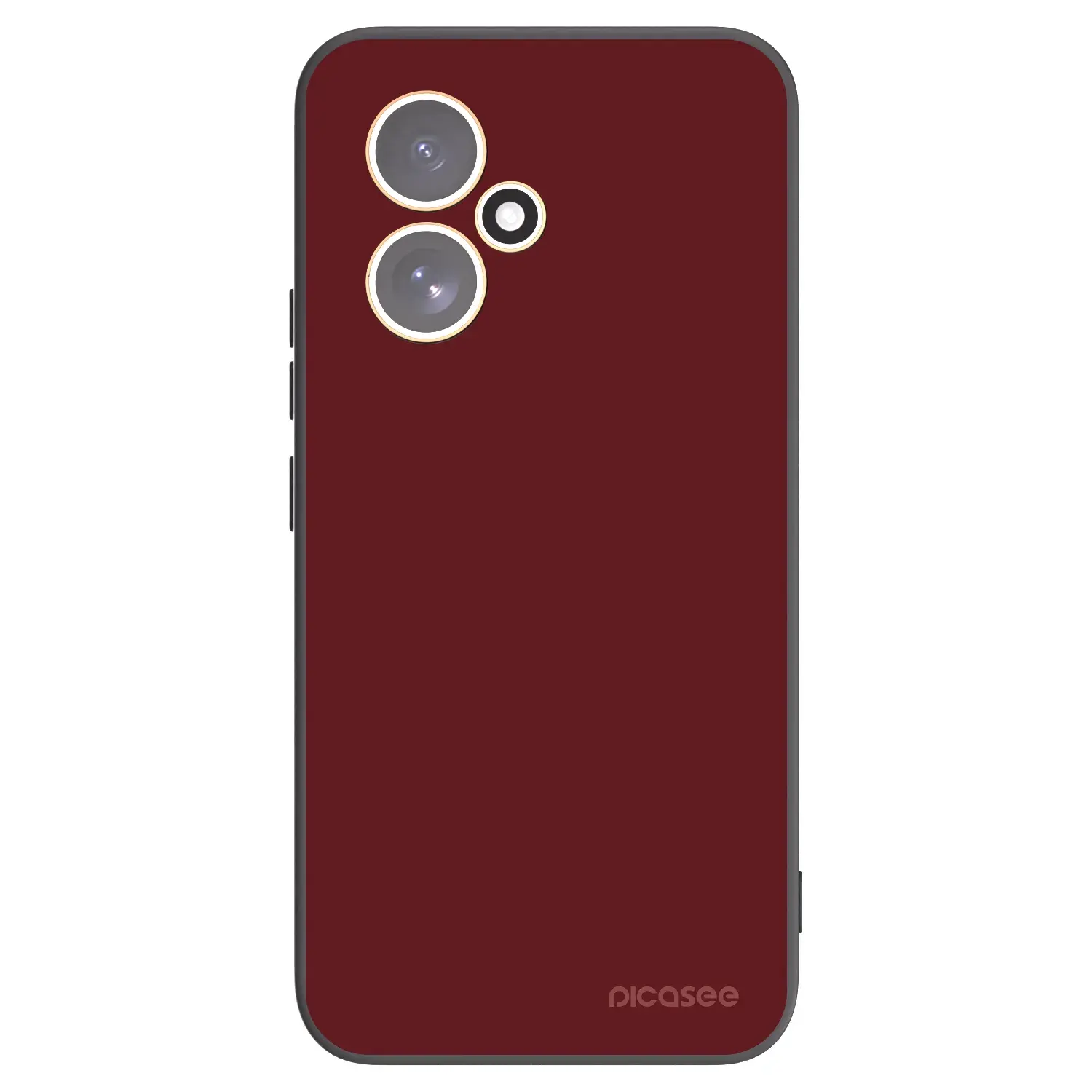 Silikonový černý obal pro Honor 400 5G - Red Bliss