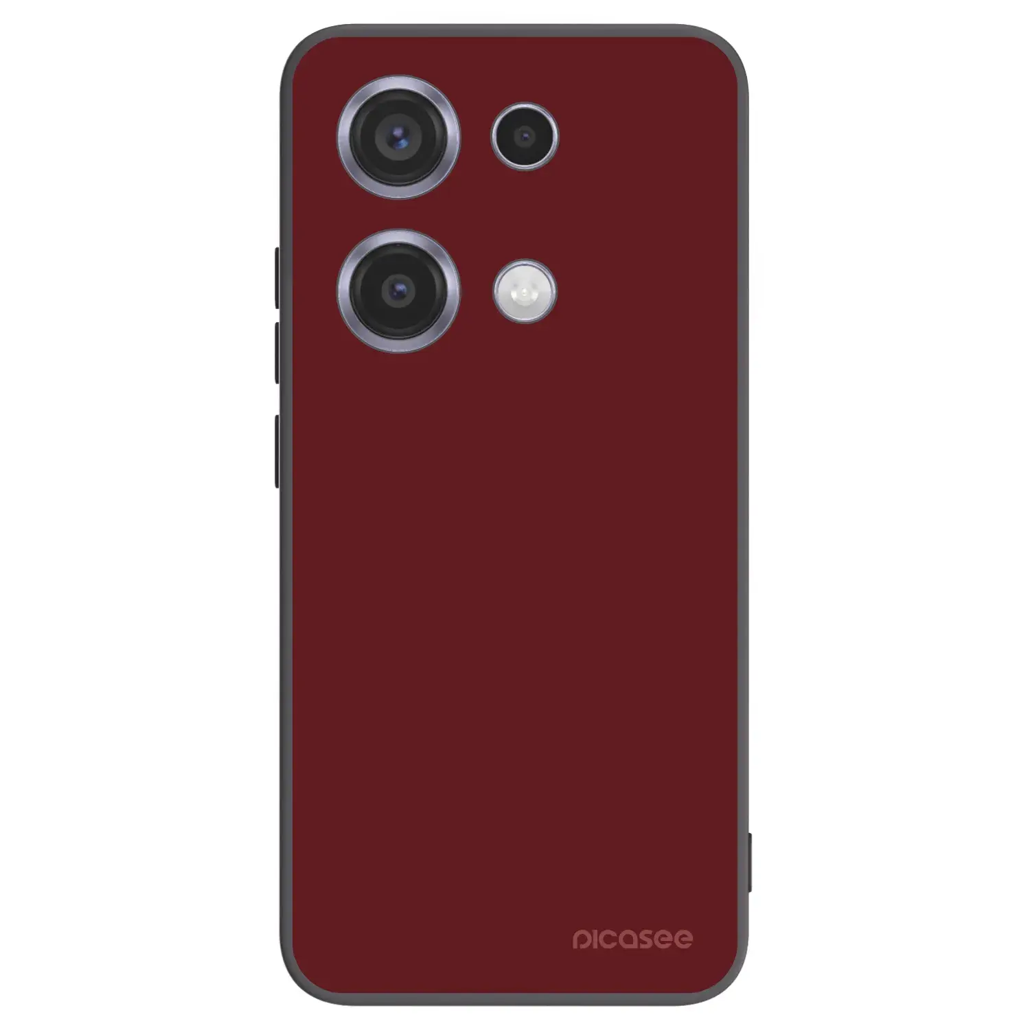 Silikonový černý obal pro Xiaomi Redmi Note 14S - Red Bliss