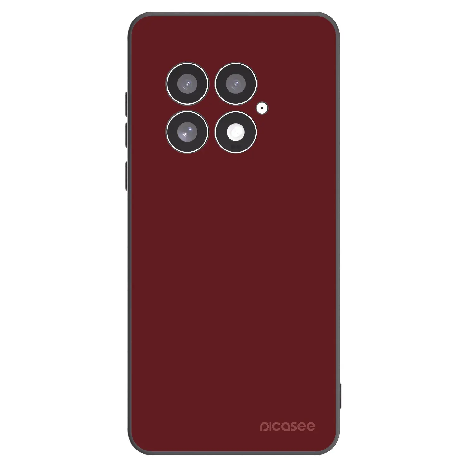 Silikonový černý obal pro OnePlus 13 5G - Red Bliss
