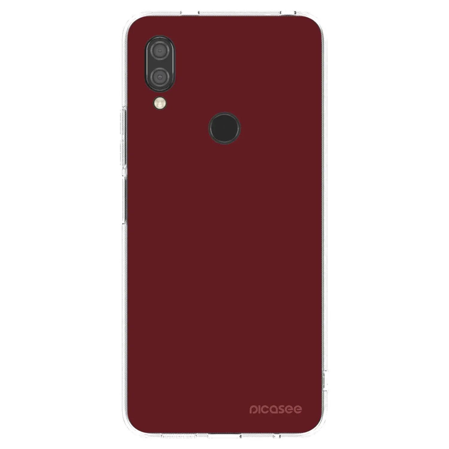 Silikonový průhledný obal pro Xiaomi Redmi 7 - Red Bliss