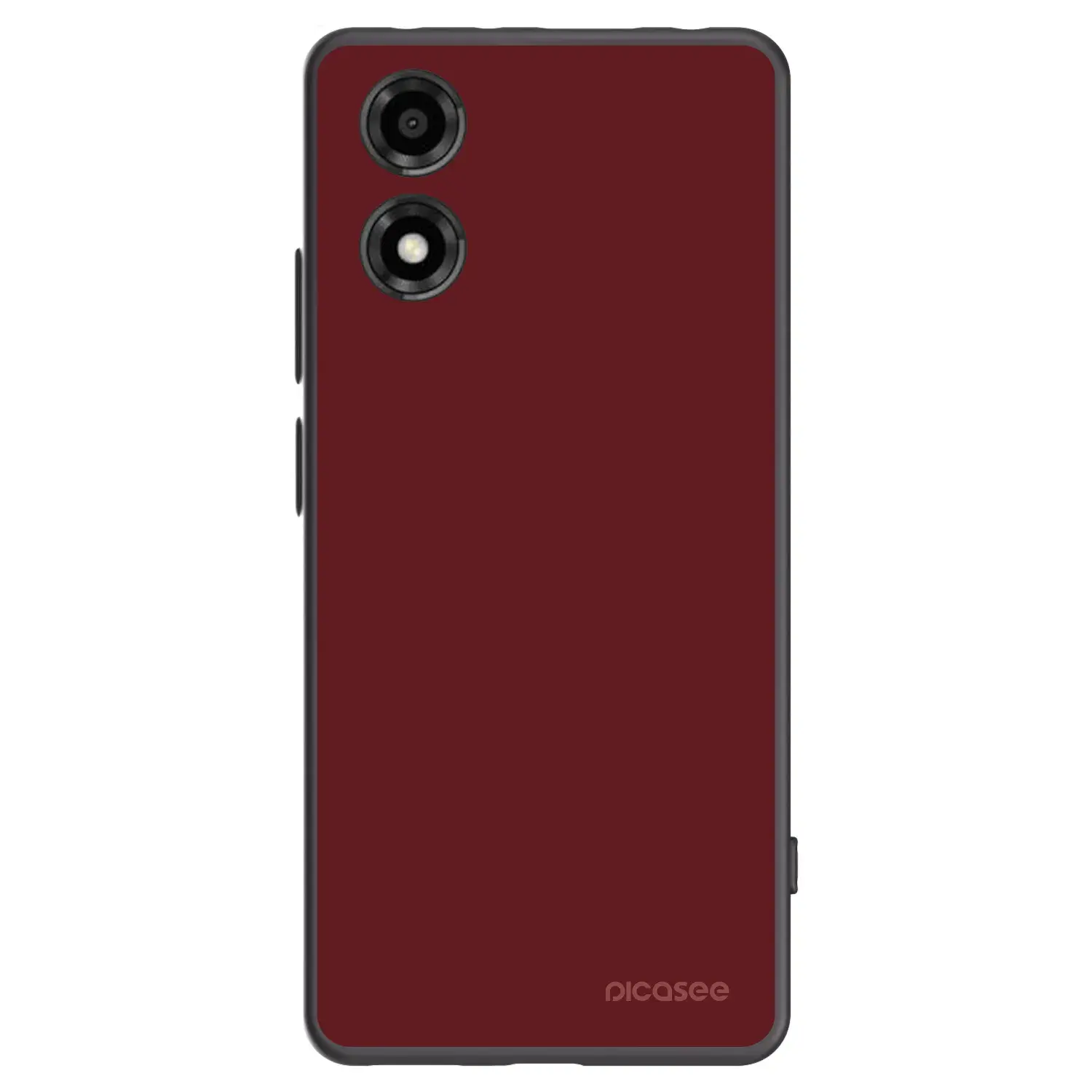 Silikonový černý obal pro Motorola Moto E14 - Red Bliss