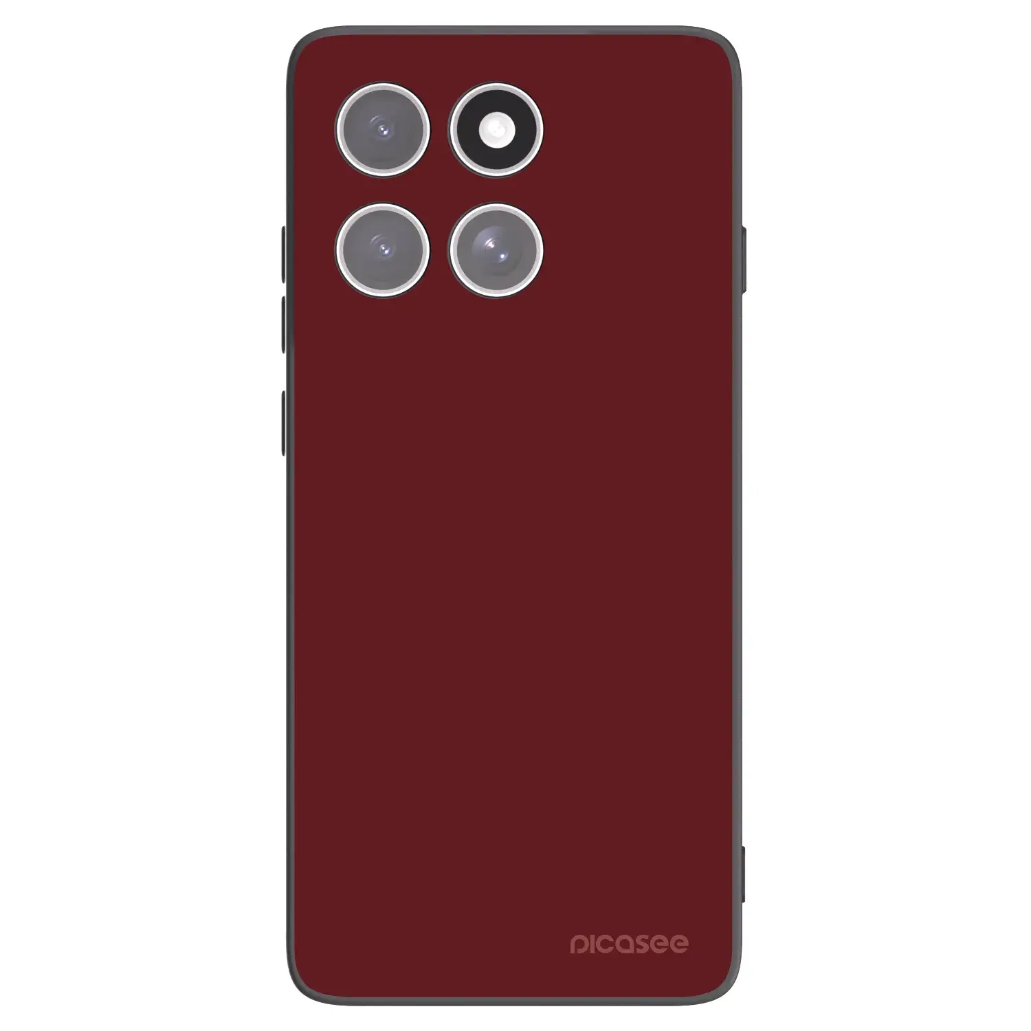 Silikonový černý obal pro Motorola Edge 60 Pro - Red Bliss